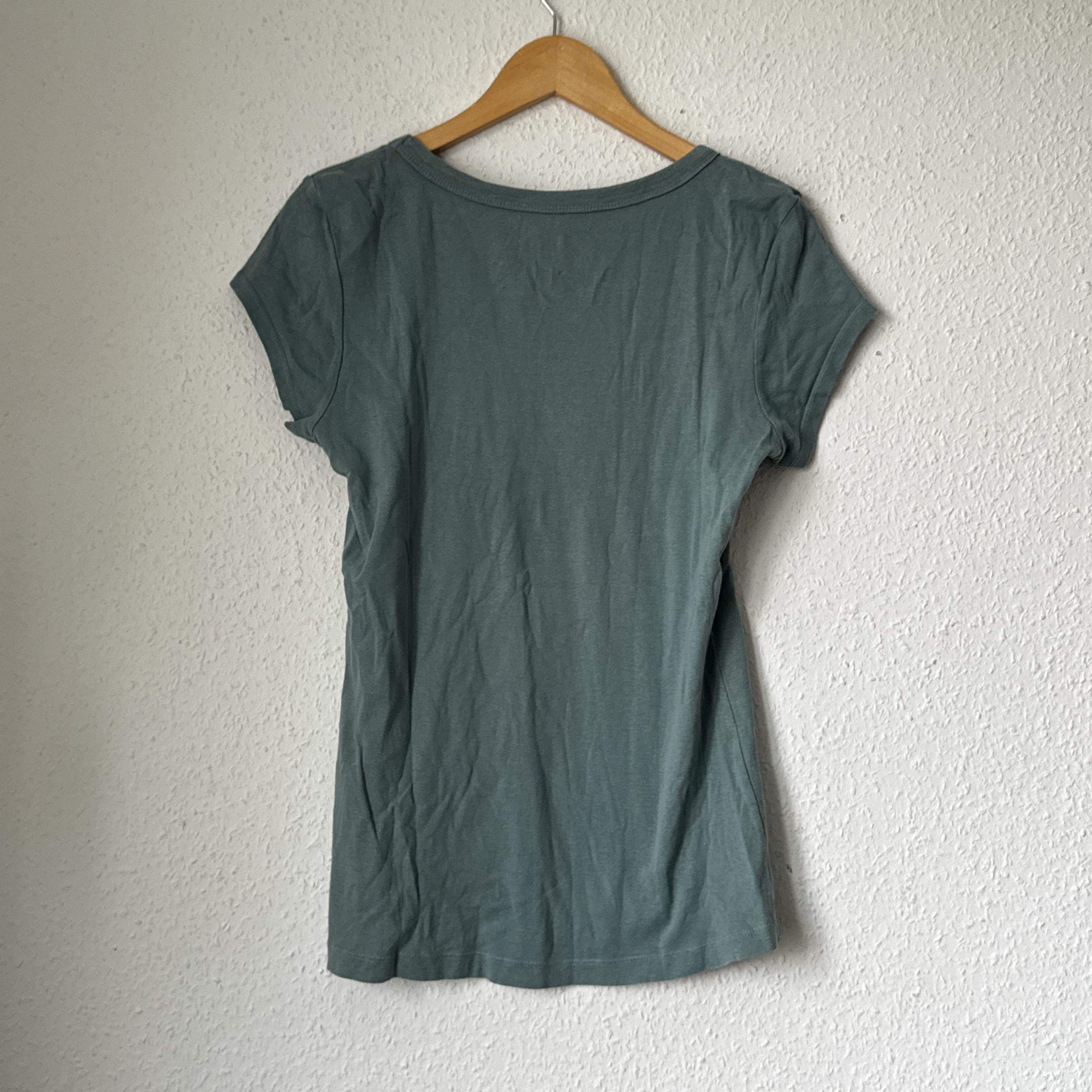 AJC Green Scoop Neck T-Shirt Size S 2255 image 7