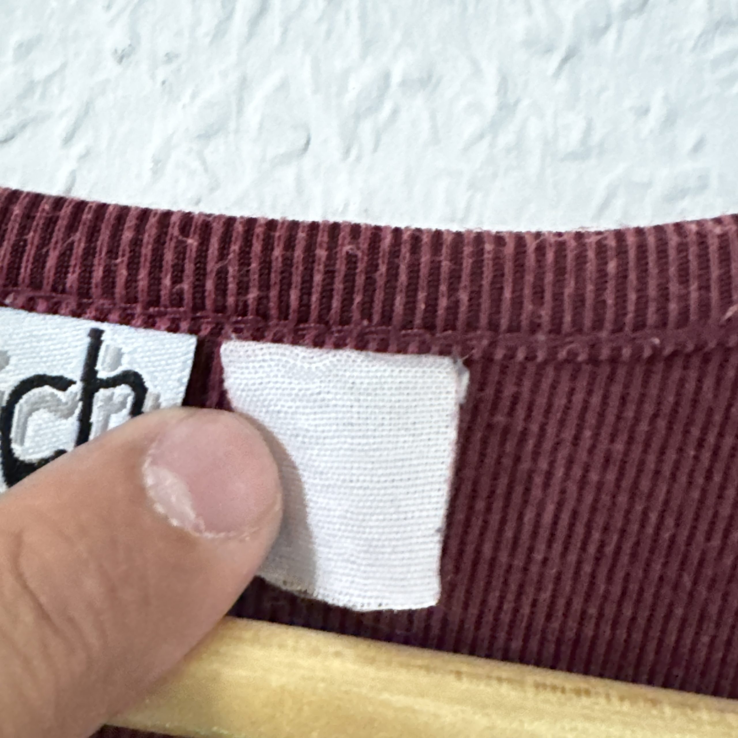 So nich Burgundy Sleeveless Knit Top Size M 2258 image 4