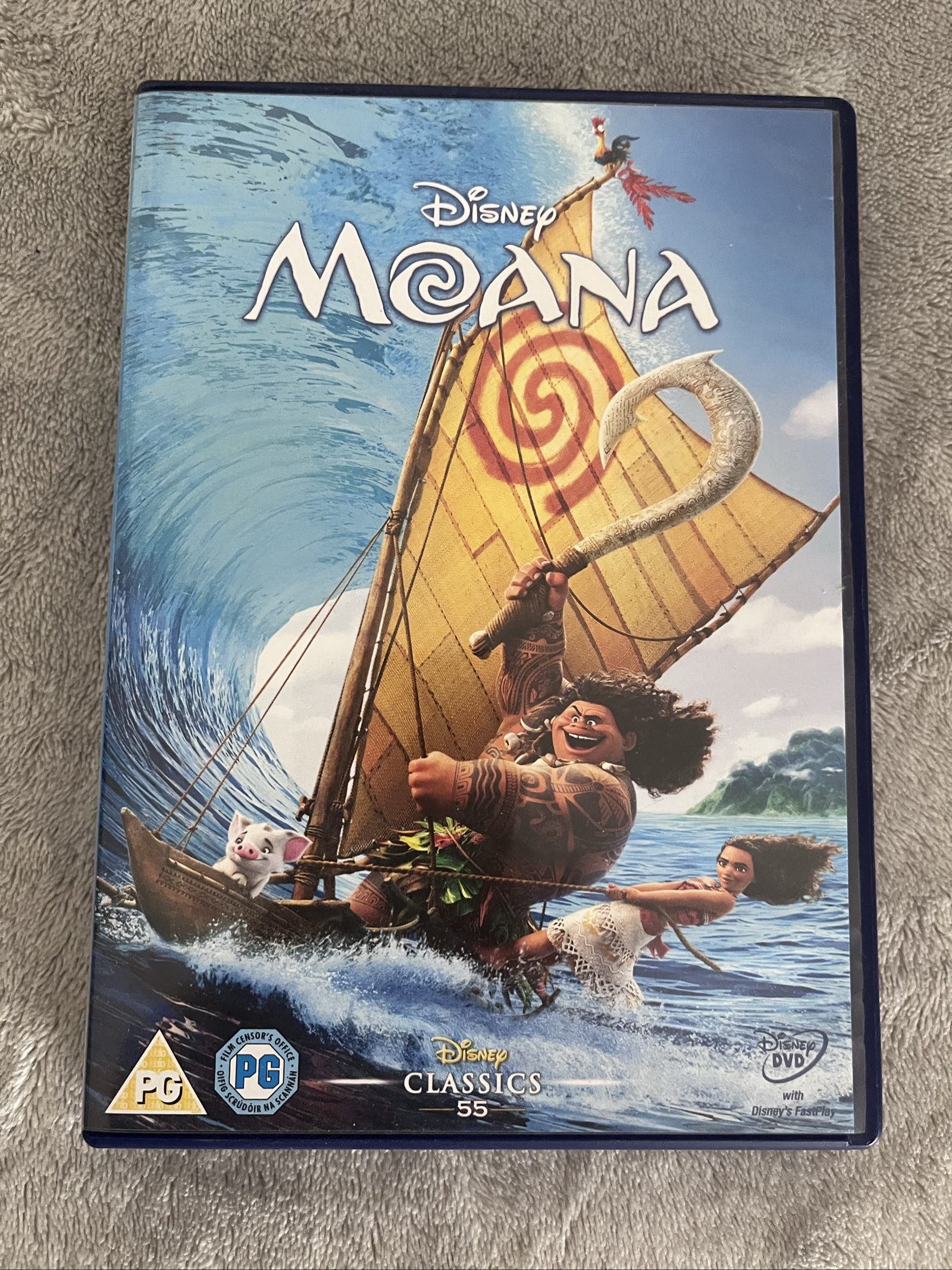 Disney Moana DVD Classics 55 Family Animated Movie