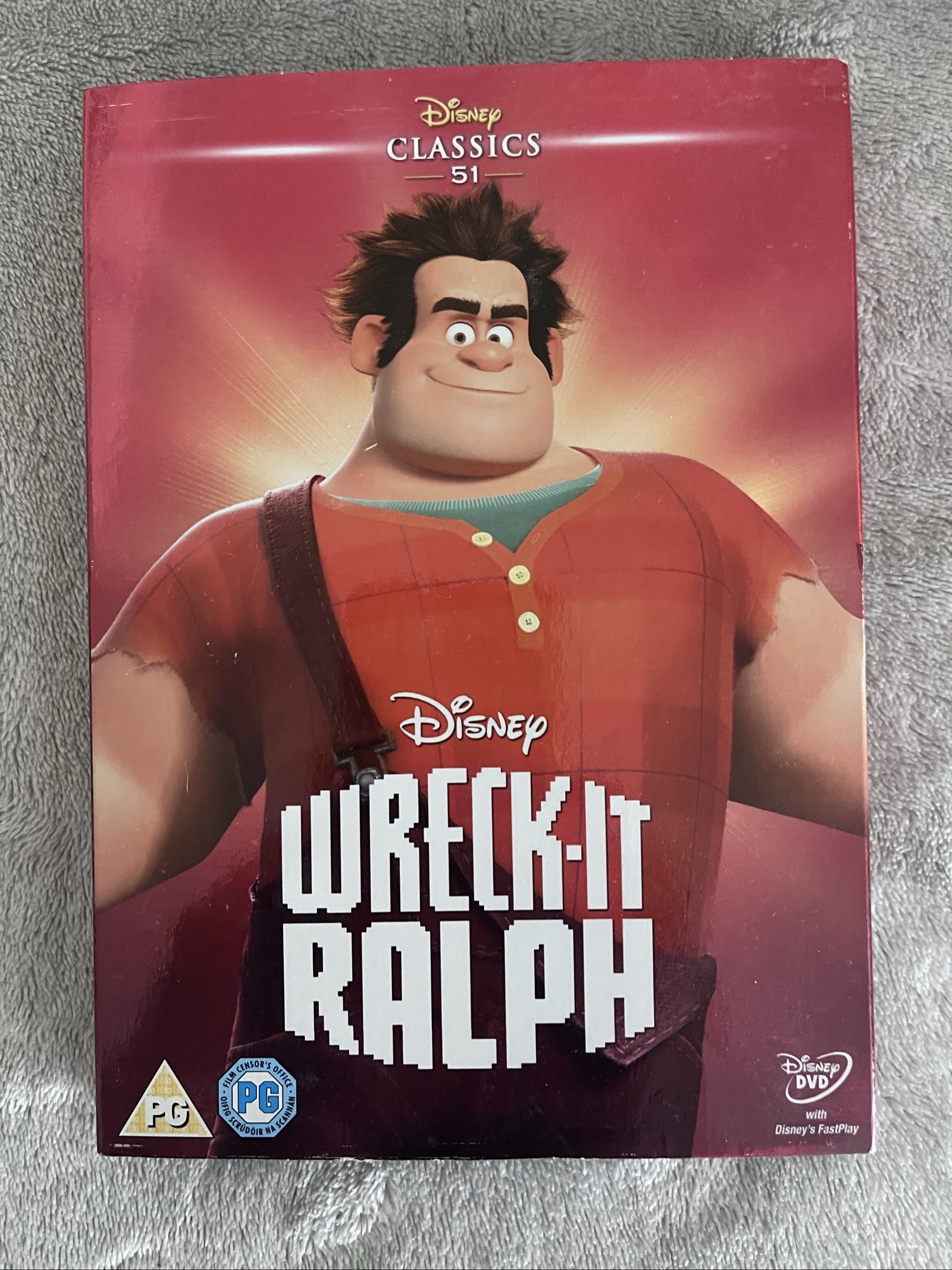 Disney Red Wreck-It Ralph DVD 1 Disc PG