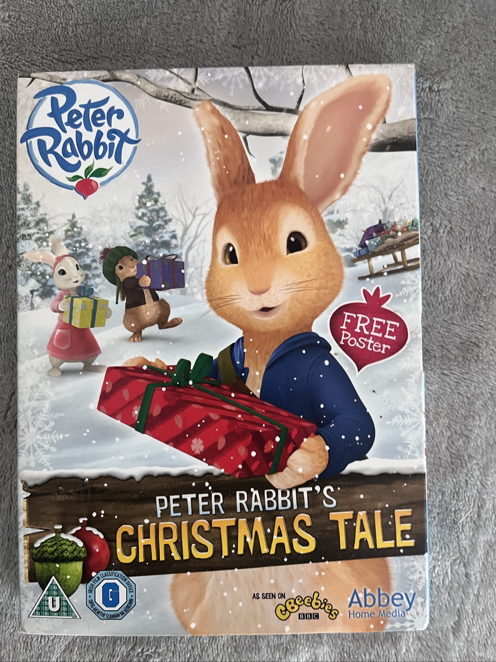 Peter Rabbit Christmas Tale DVD Multi-Coloured Family Animation