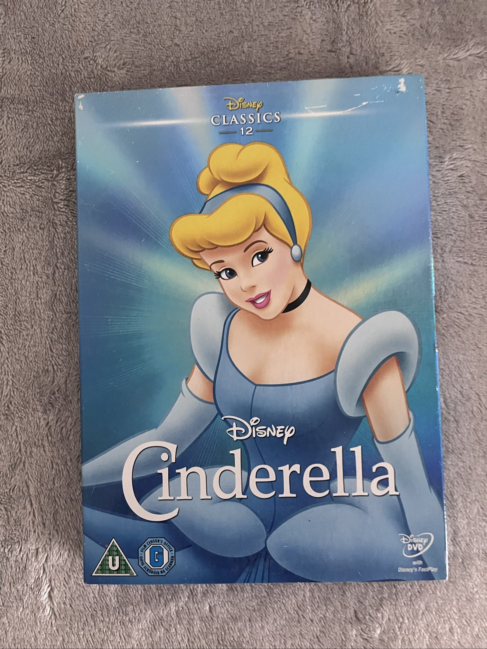 Disney Cinderella Disney Classics DVD 12 Animated Classic