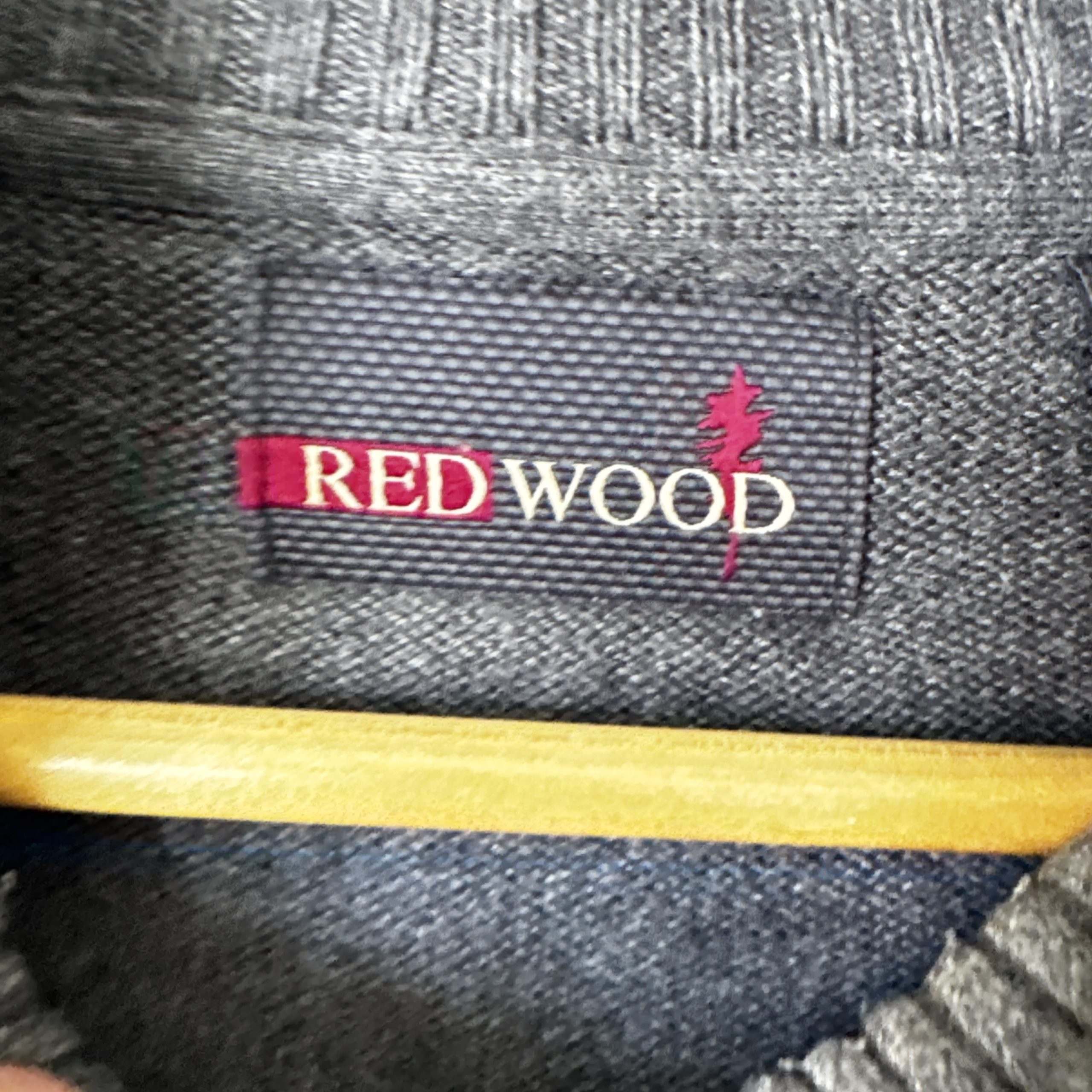 Redwood Grey Full Zip Jumper Medium Ribbed Collar 2300 image 5