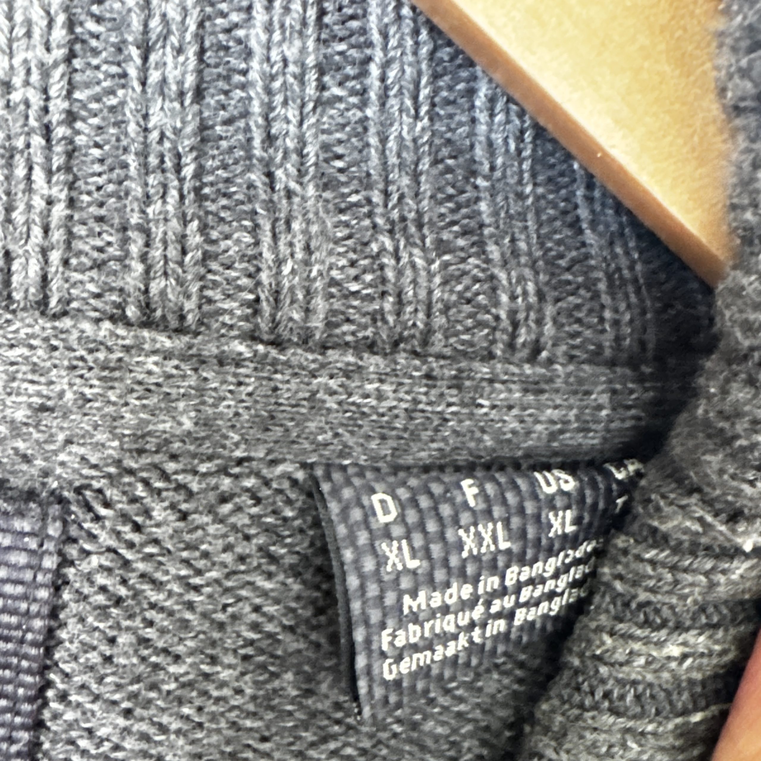 Redwood Grey Full Zip Jumper Medium Ribbed Collar 2300 image 6