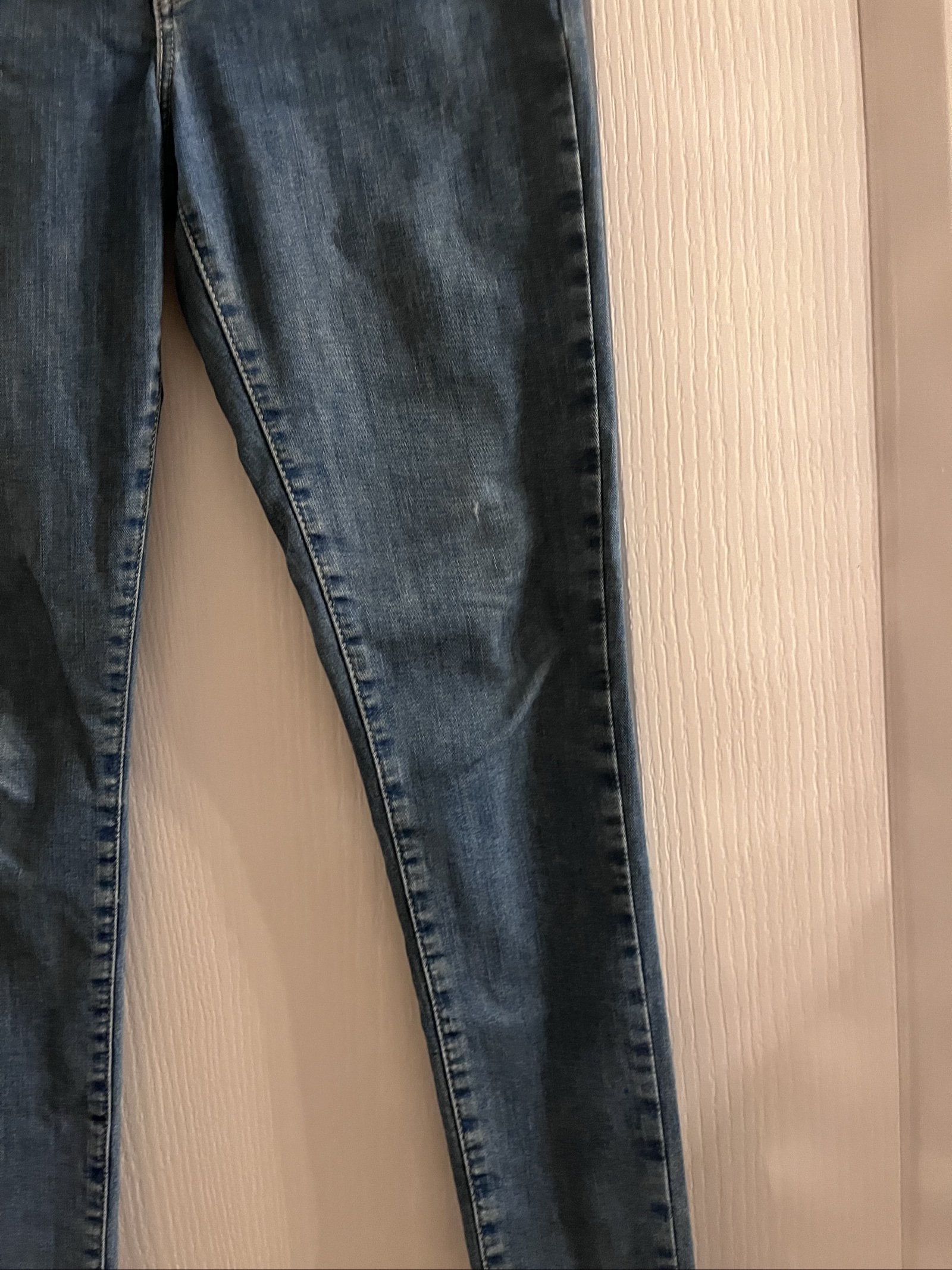 Levi's Blue 720 High Rise Super Skinny Jeans 28 image 4
