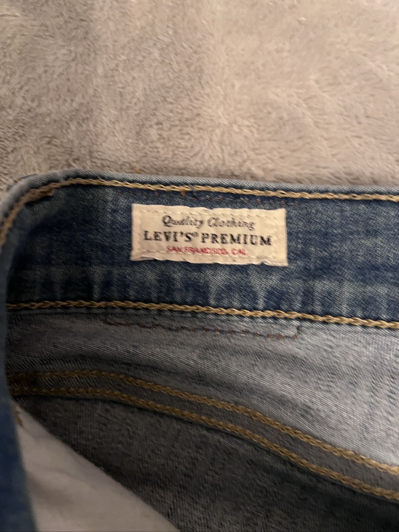 Levi's Blue 720 High Rise Super Skinny Jeans 28 image 8