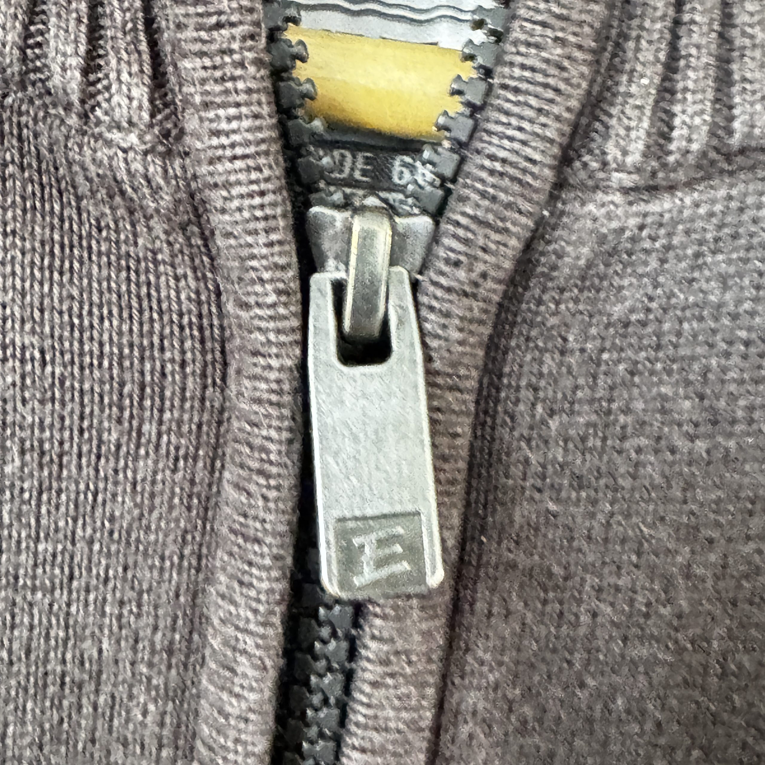 Sprit Hackett Brown Full Zip Jumper UK Large Ribbed Collar 2277 image 7
