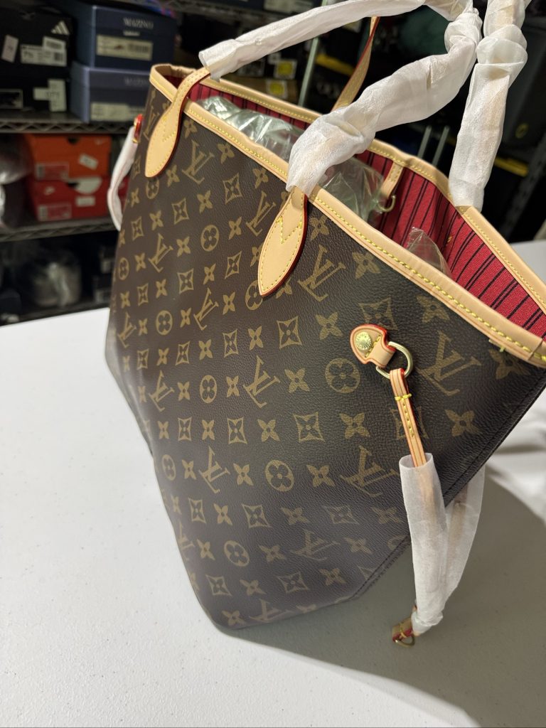 Louis Vuitton Brown Monogram Canvas Neverfull MM Tote Bag