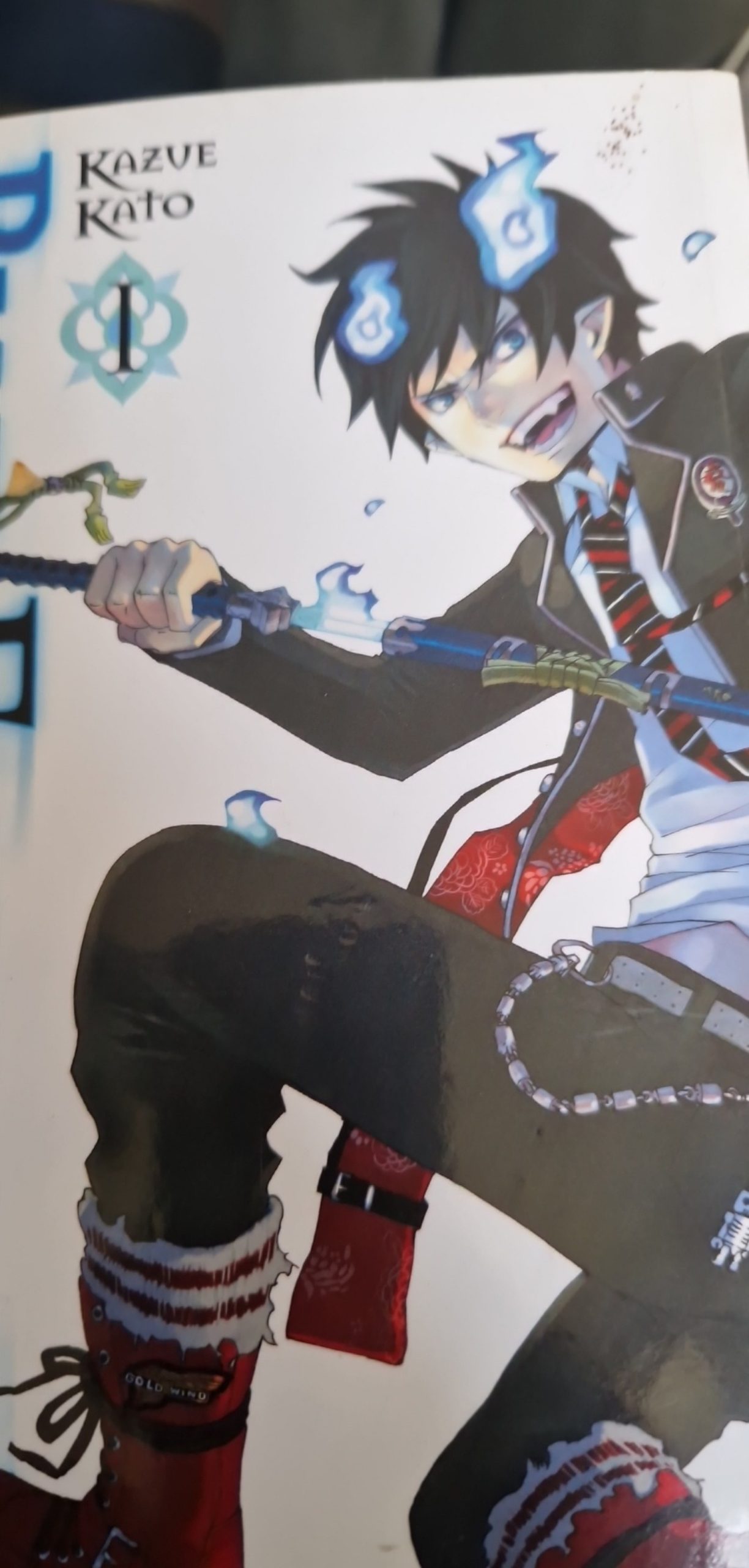 Kazue Kato Blue Exorcist Manga Volume 1