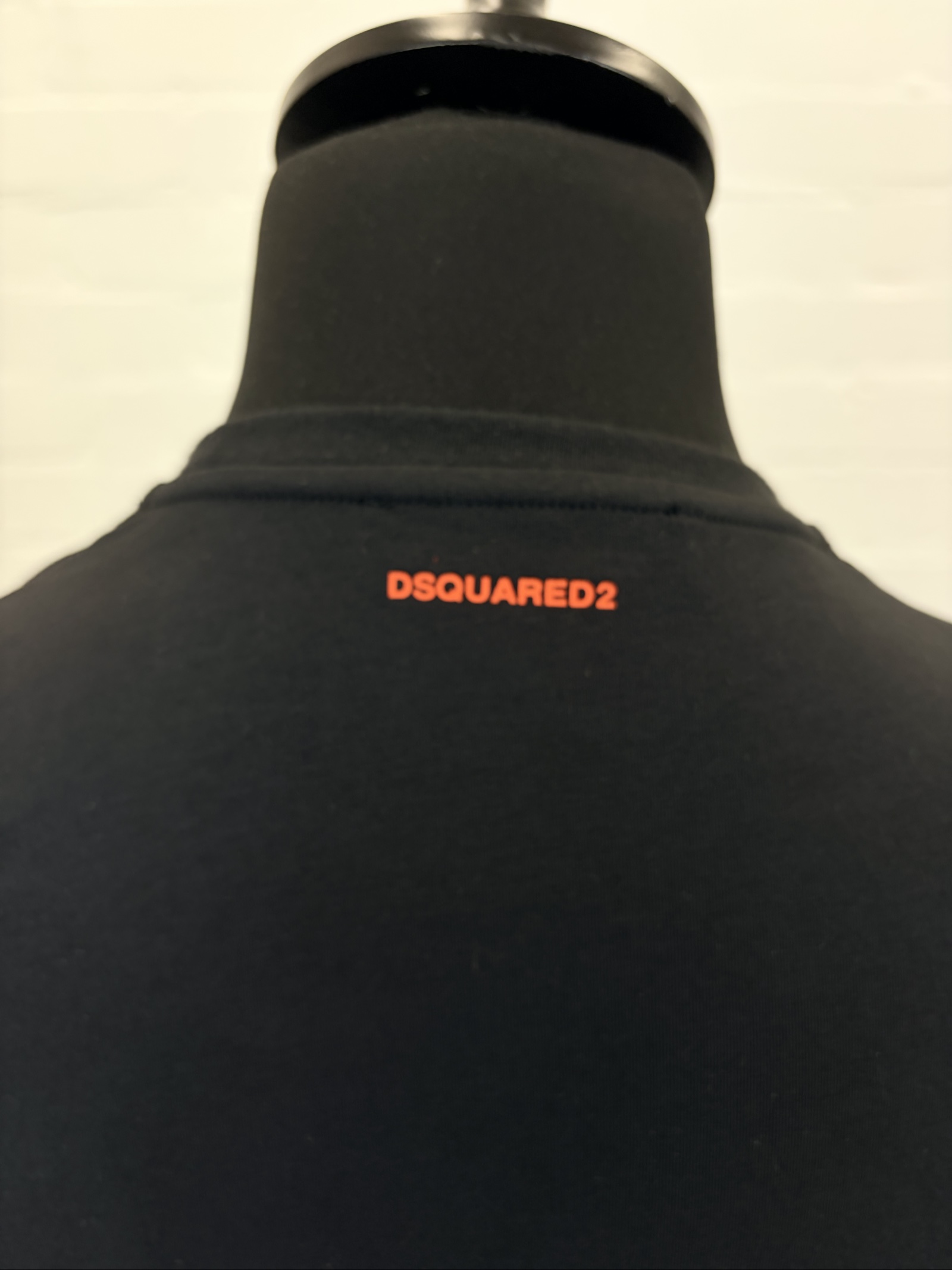 DSquared2 Black Crew Neck T-Shirt XXL image 2
