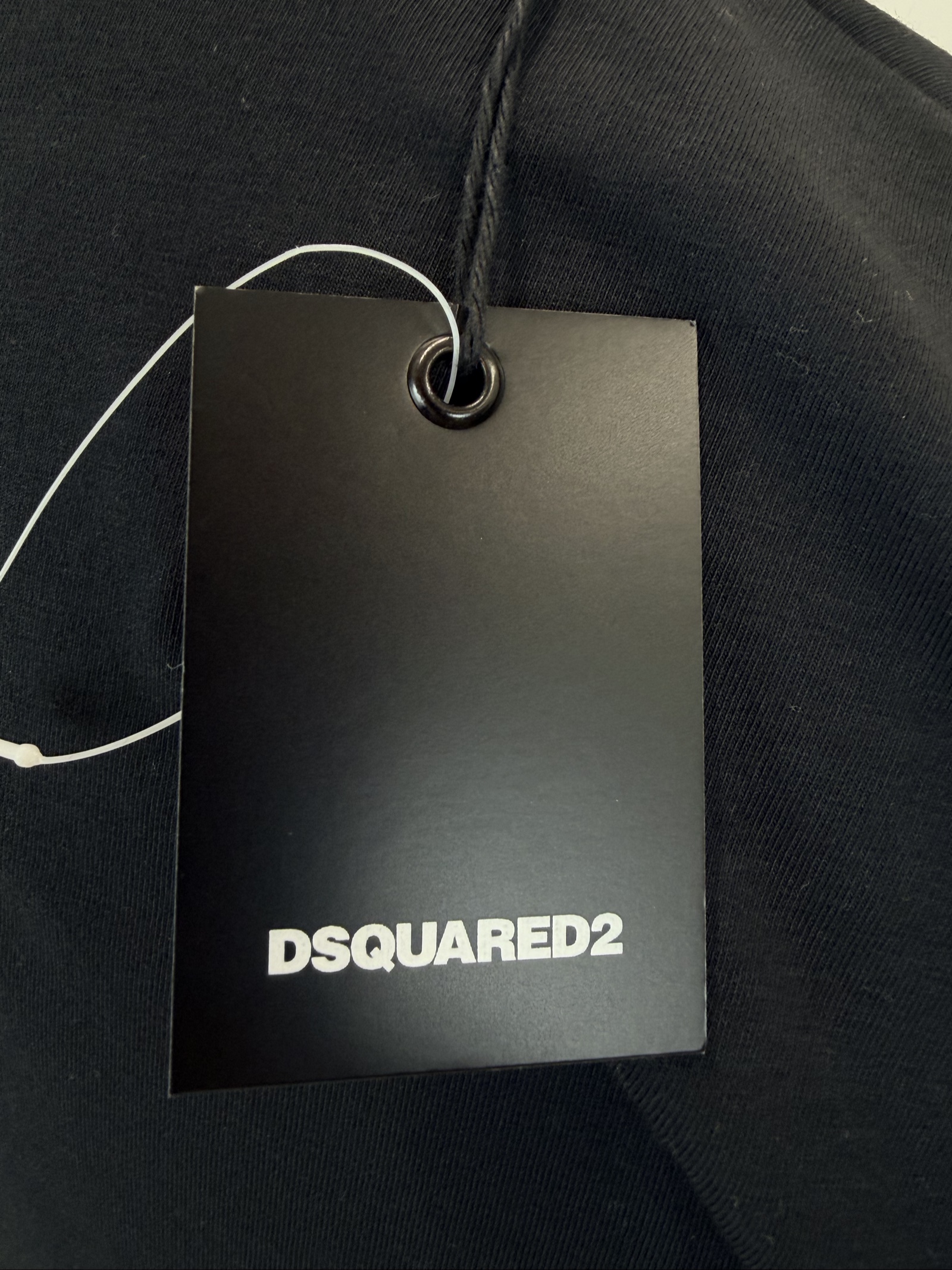 DSquared2 Black Crew Neck T-Shirt XXL image 3