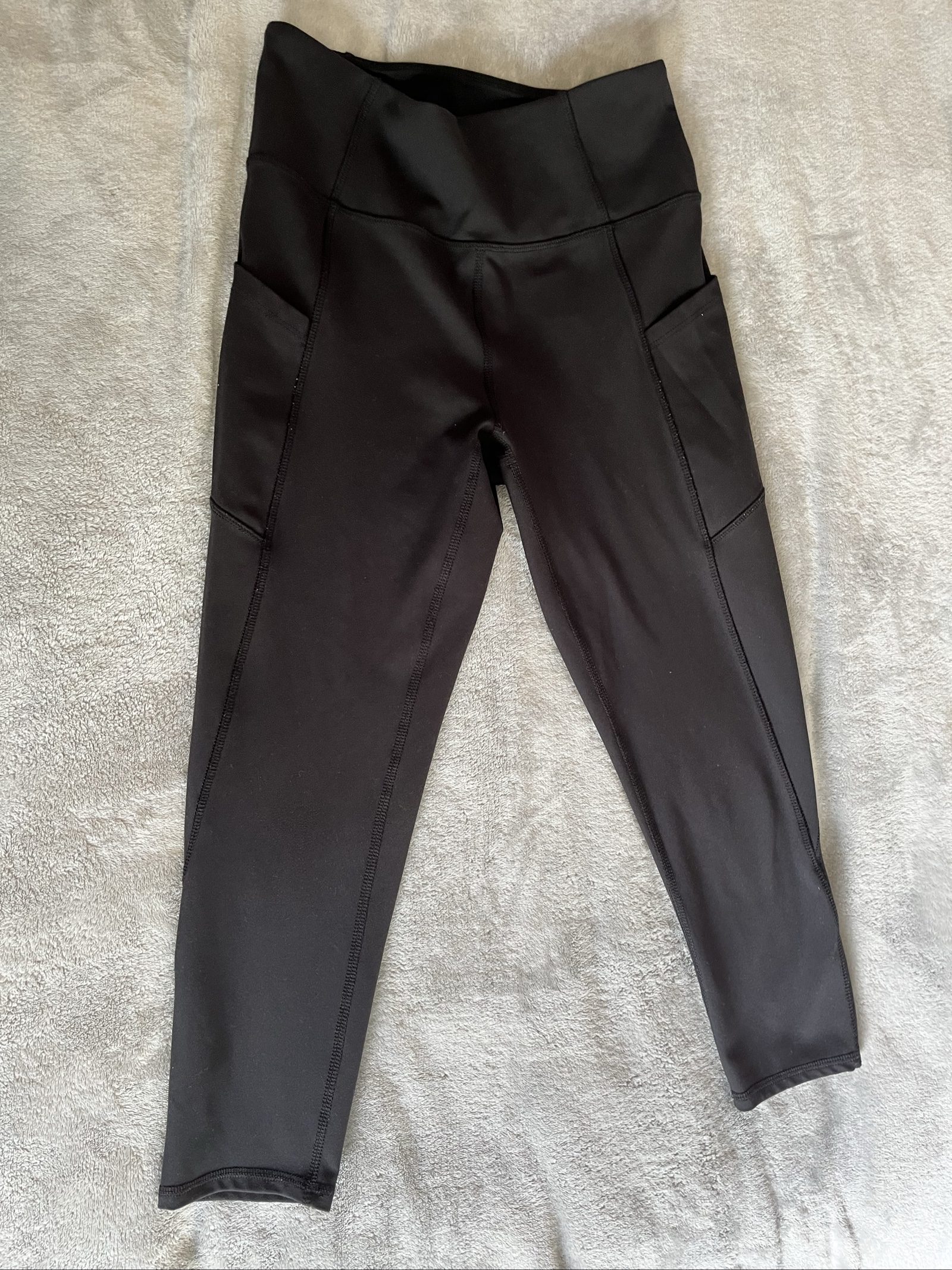 Jessica Simpson Black Leggings Women S with Side Pockets