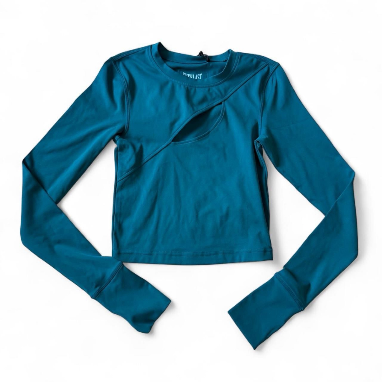 Everlast Cropped Blue Workout Top - UK Size 8