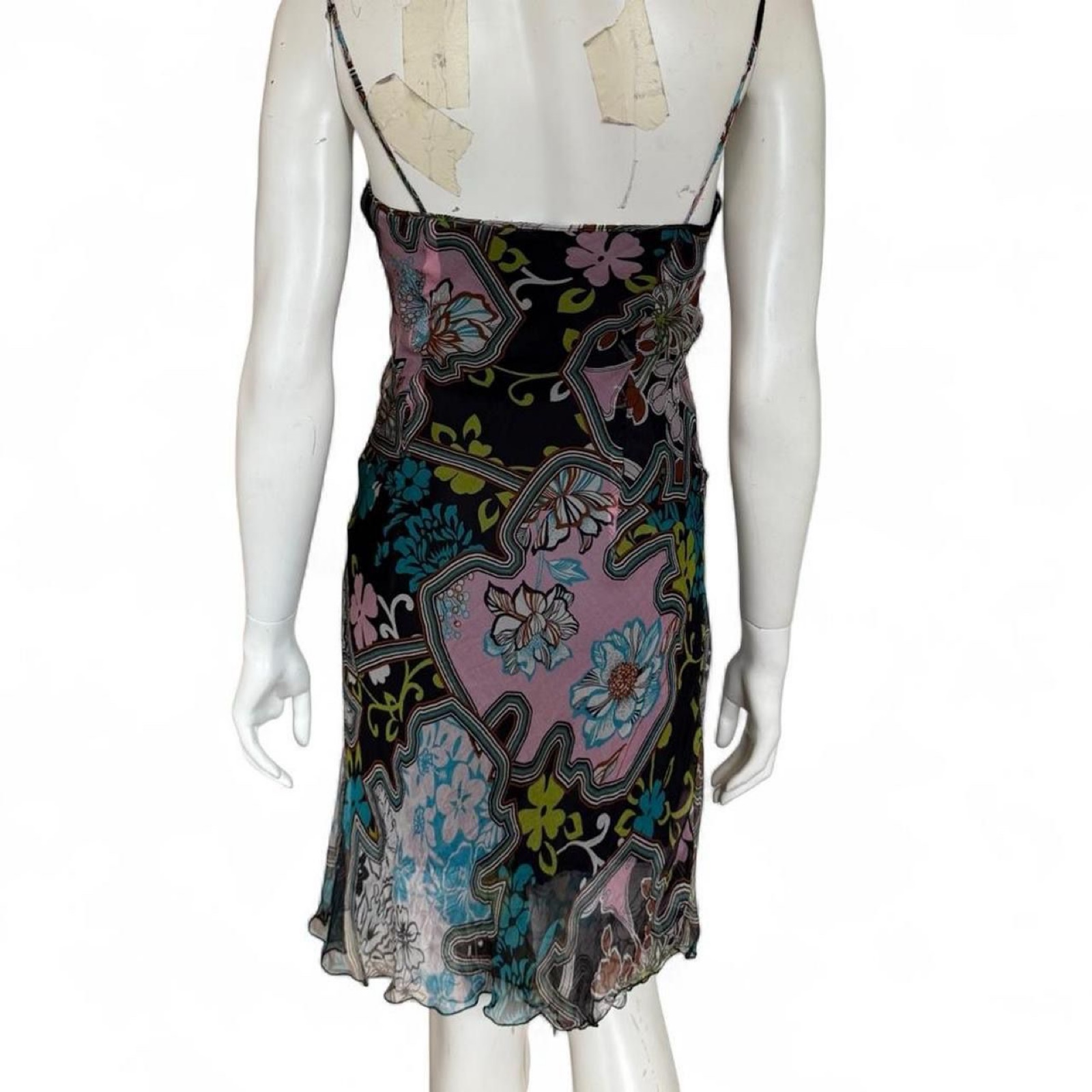 Vintage Blu in Firenze Dress and Scarf - UK S image 4
