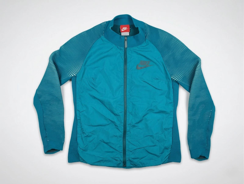 Vintage Nike Teal Blue Full Zip Jacket XS