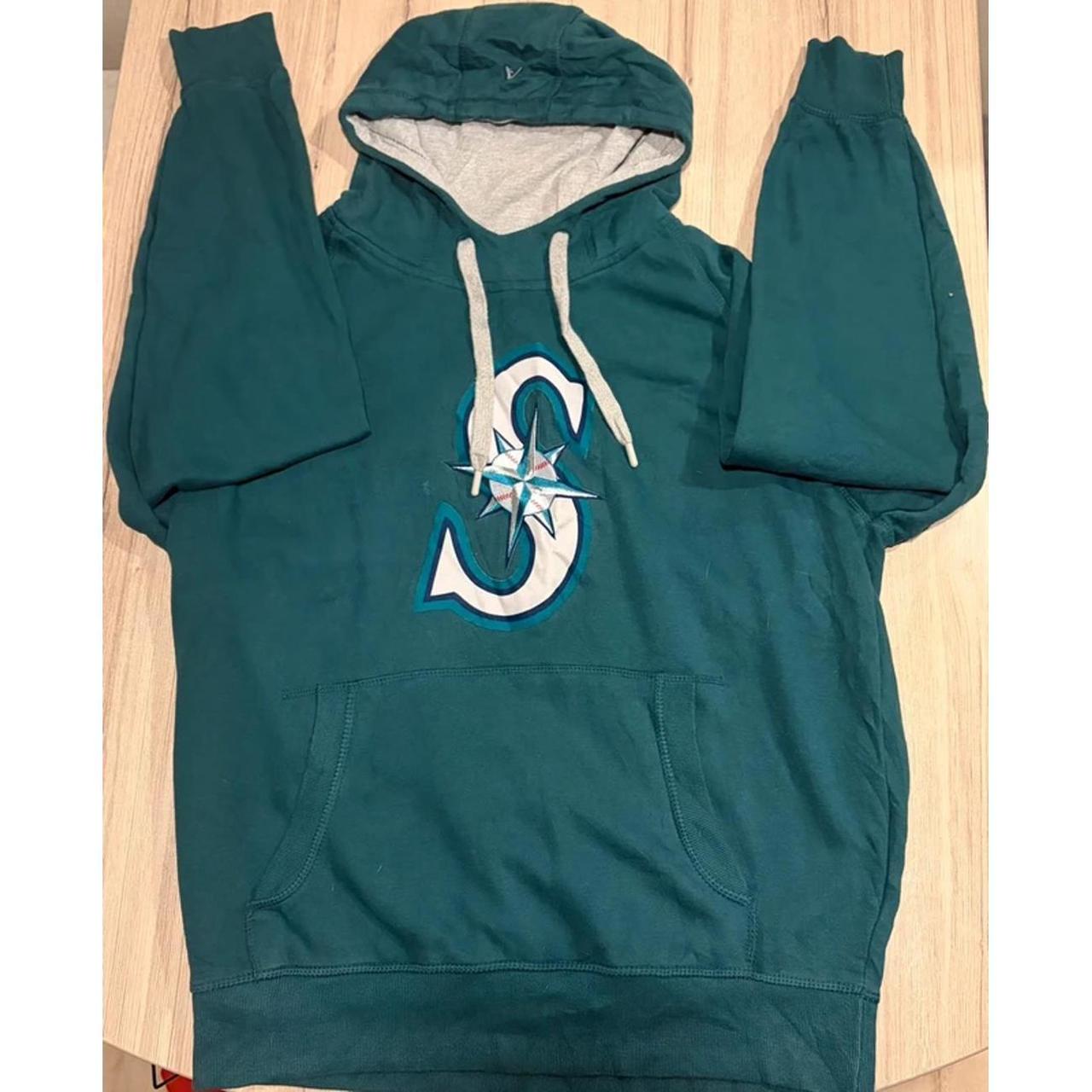 Seattle Mariners Teal Pullover Hoodie – Antigua – Size XL