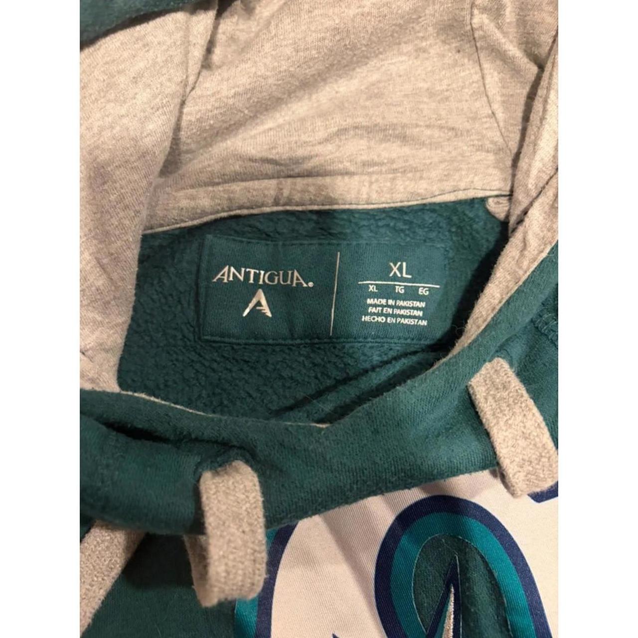 Seattle Mariners Teal Pullover Hoodie – Antigua – Size XL image 6