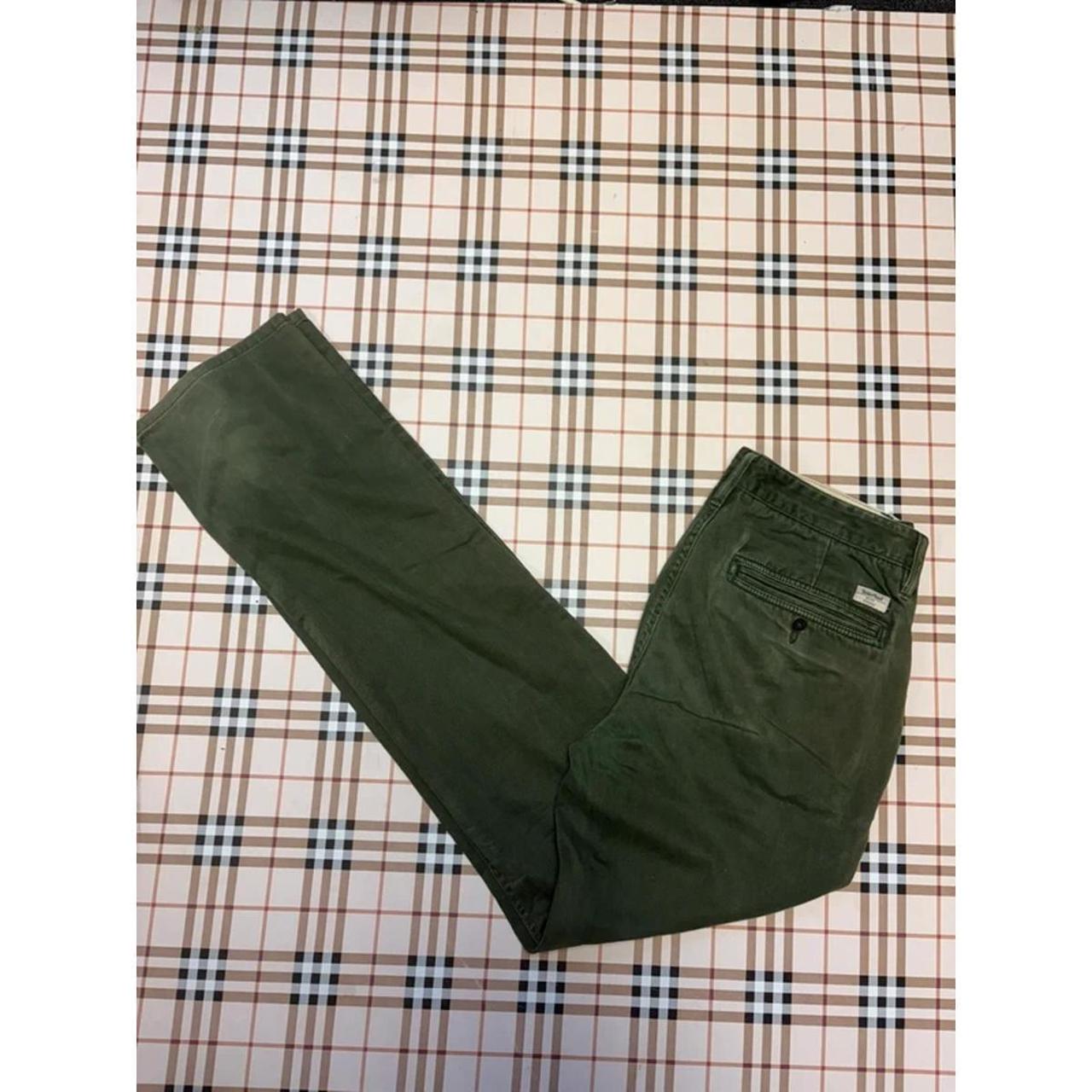 Timberland Green Chino Pants Mens 31x34 Cotton Casual