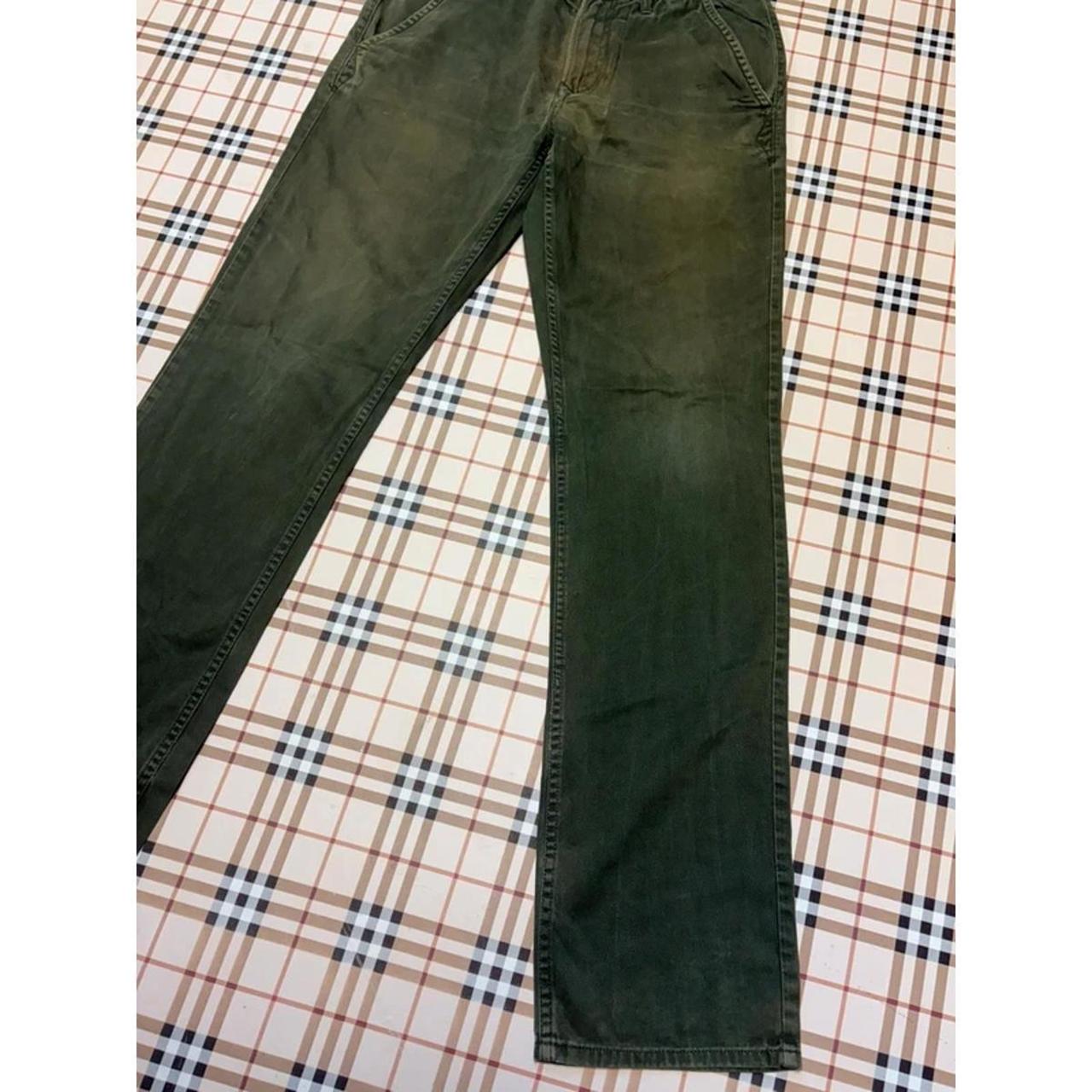 Timberland Green Chino Pants Mens 31x34 Cotton Casual image 4