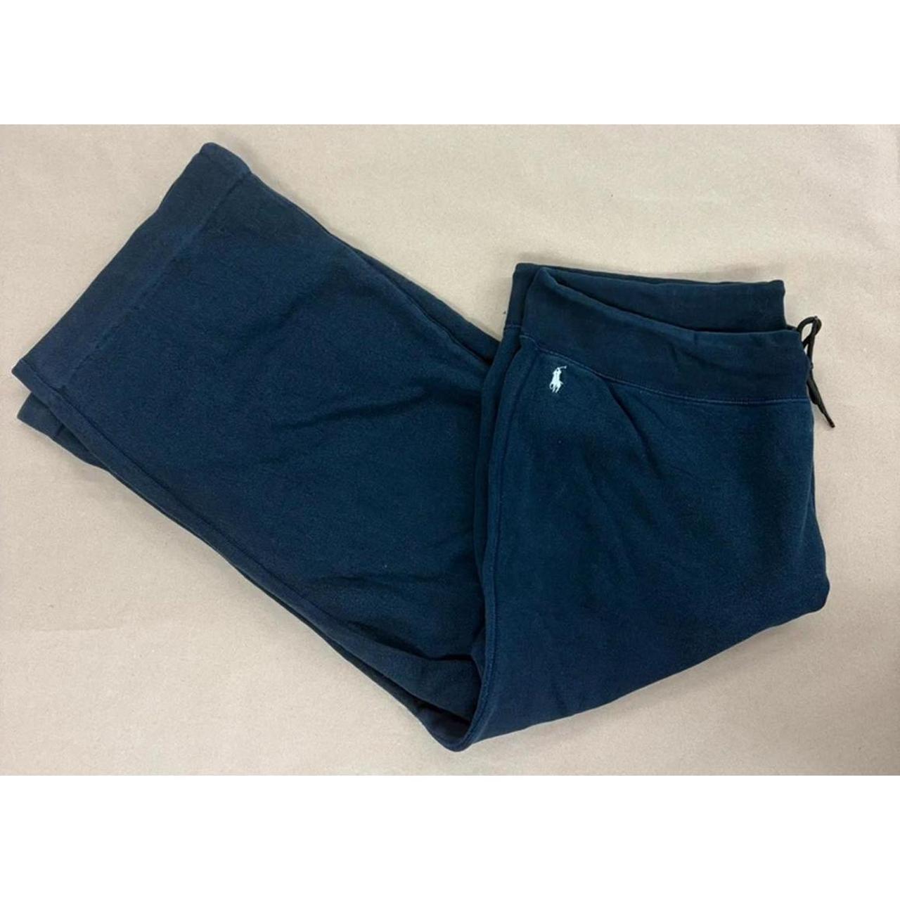 Ralph Lauren Sport Cropped Sweatpants – Navy Blue (Size XL)