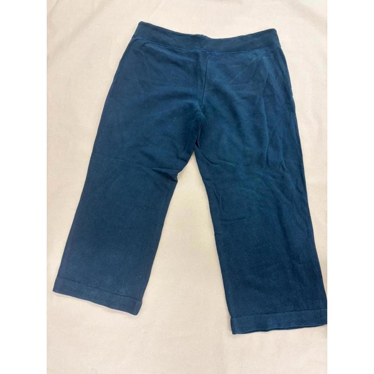 Ralph Lauren Sport Cropped Sweatpants – Navy Blue (Size XL) image 3