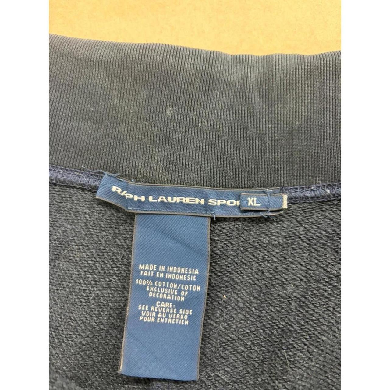 Ralph Lauren Sport Cropped Sweatpants – Navy Blue (Size XL) image 6