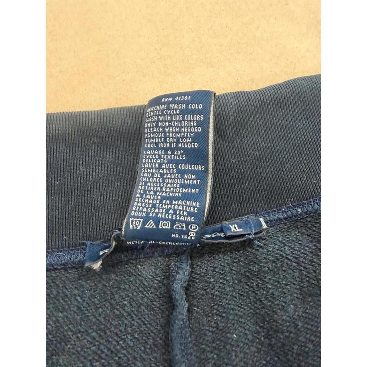 Ralph Lauren Sport Cropped Sweatpants – Navy Blue (Size XL) image 7