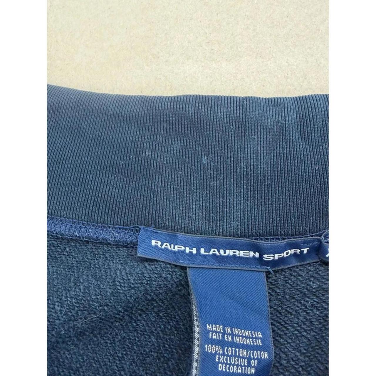 Ralph Lauren Sport Cropped Sweatpants – Navy Blue (Size XL) image 8