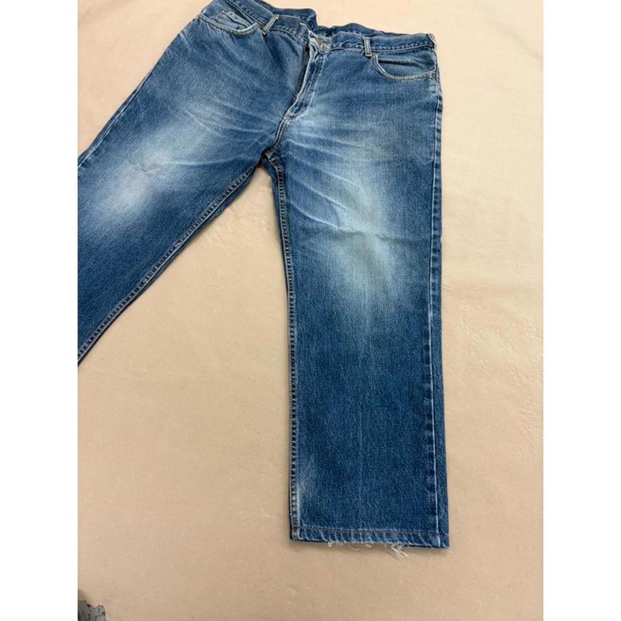 Lee Vintage Straight-Leg Blue Jeans (Mid Wash) 40” waist image 5