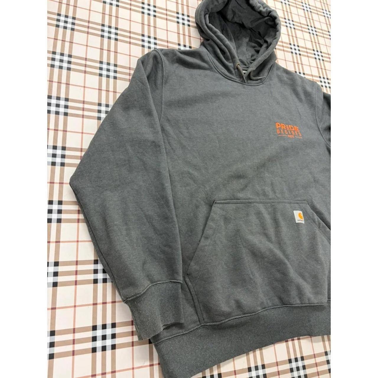 Carhartt Rain Defender Grey Hoodie Pride Decides Print XL image 5