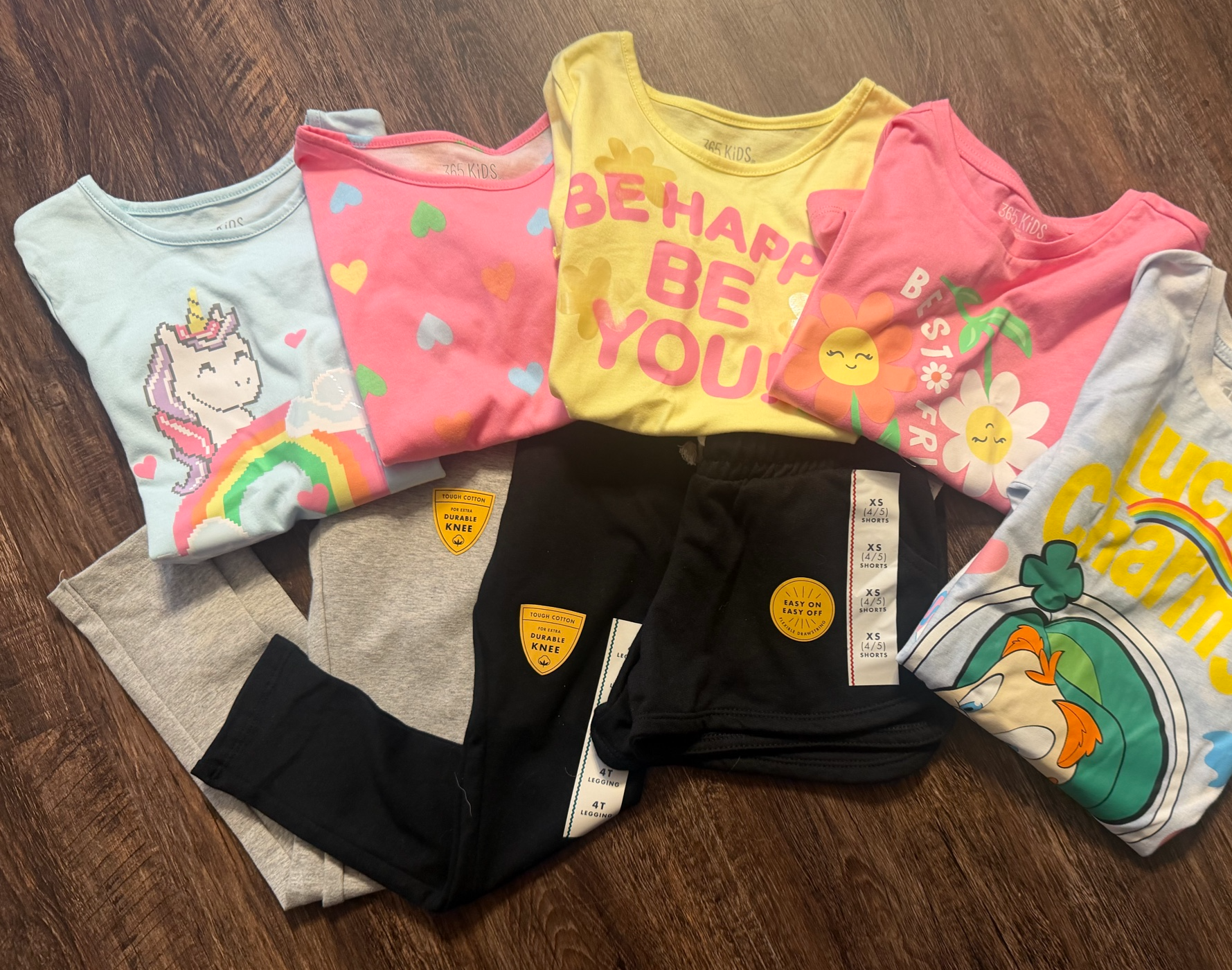 Girls clothes size 4 shirts, pants, shorts