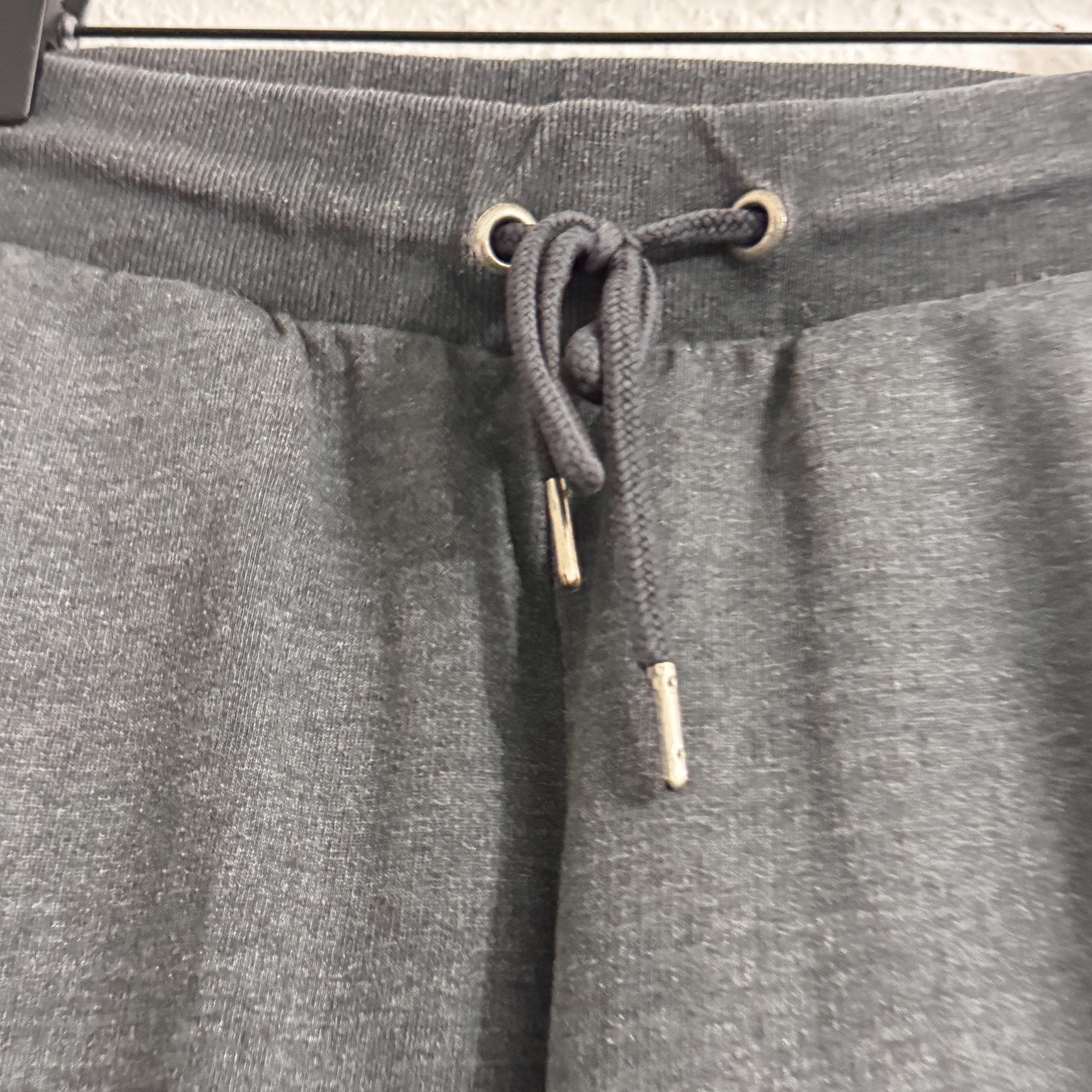 Dark Grey Joggers Sweatpants Medium Drawstring Pockets 2325 image 8