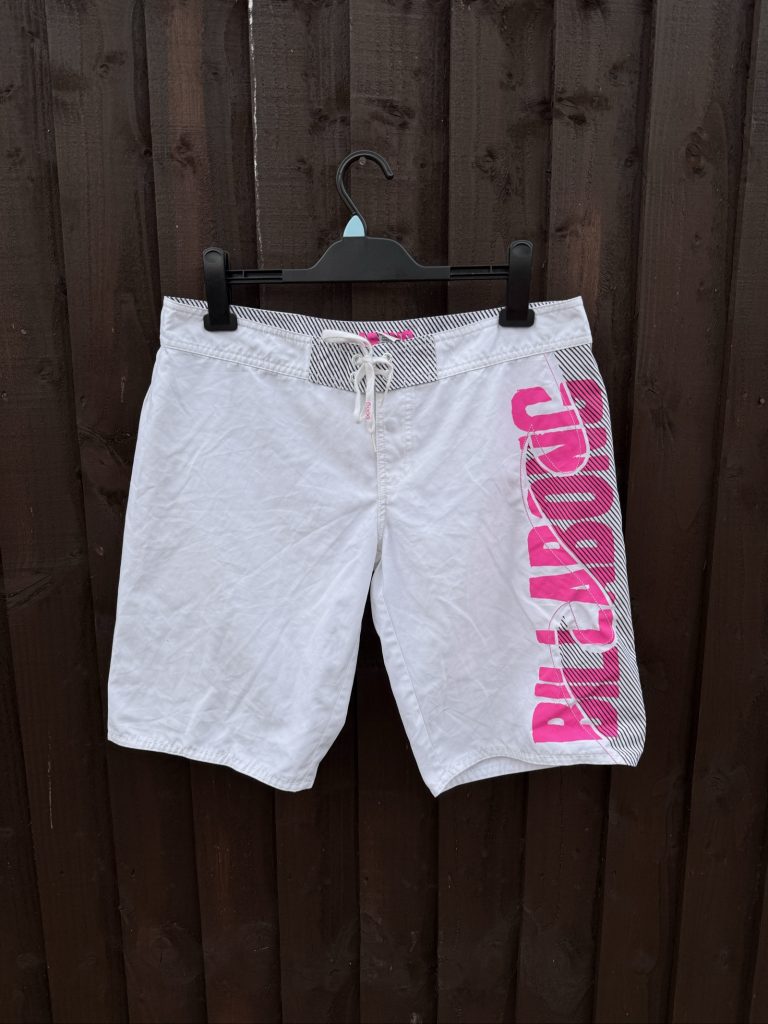 Billabong women’s White & Pink Board Shorts