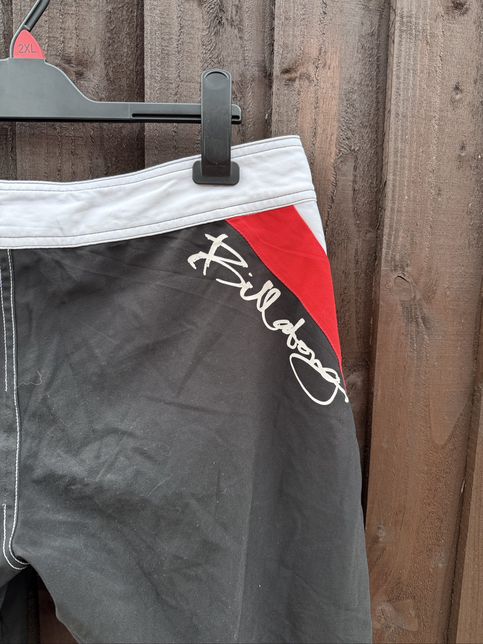 Billabong Black, White & Red Board Shorts image 4