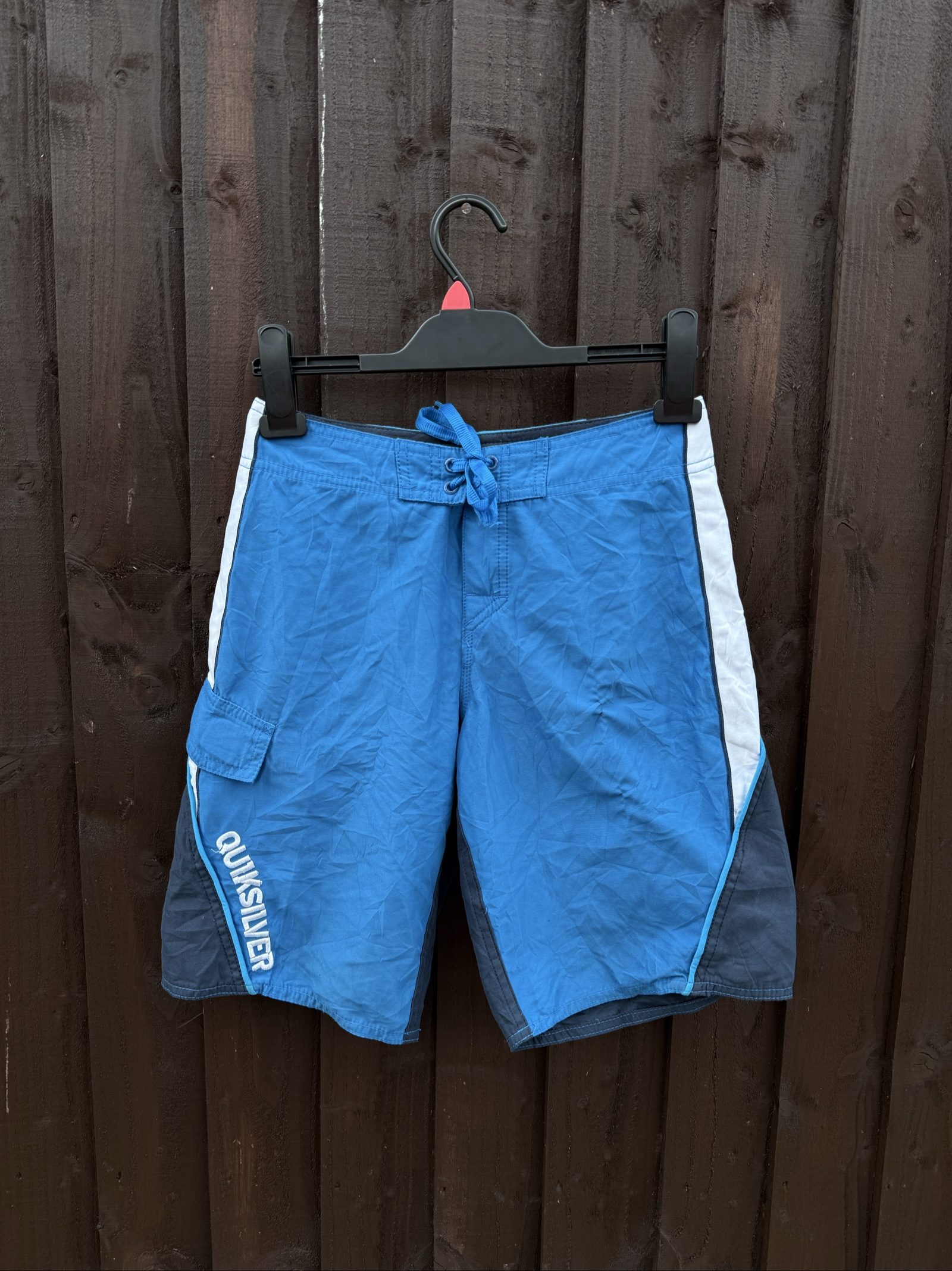 Quiksilver Blue & Grey Men's board Shorts