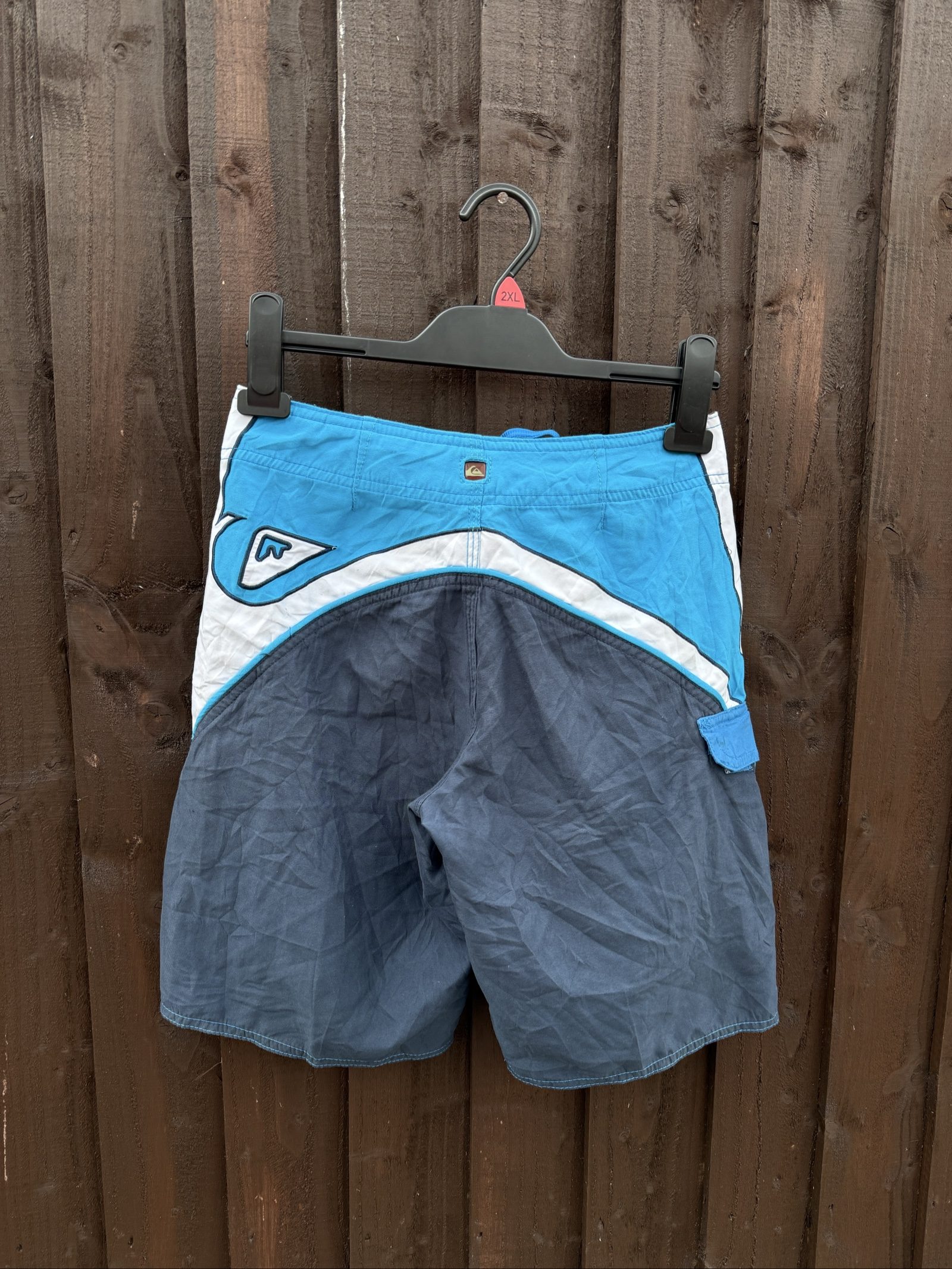 Quiksilver Blue & Grey Men's board Shorts image 3