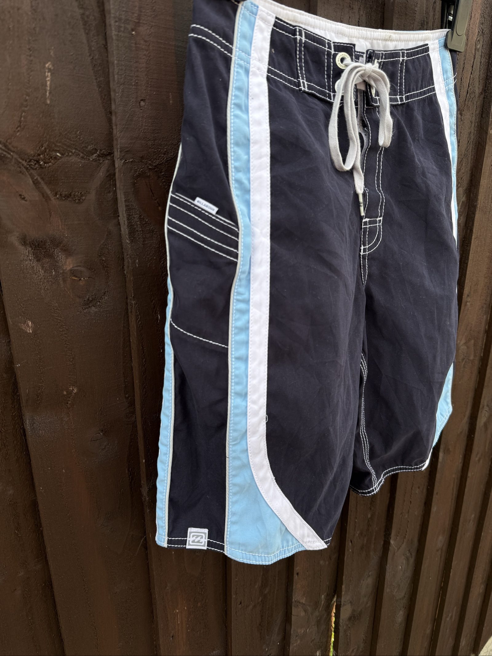 Billabong Navy & Blue Board Shorts Size 26 image 2