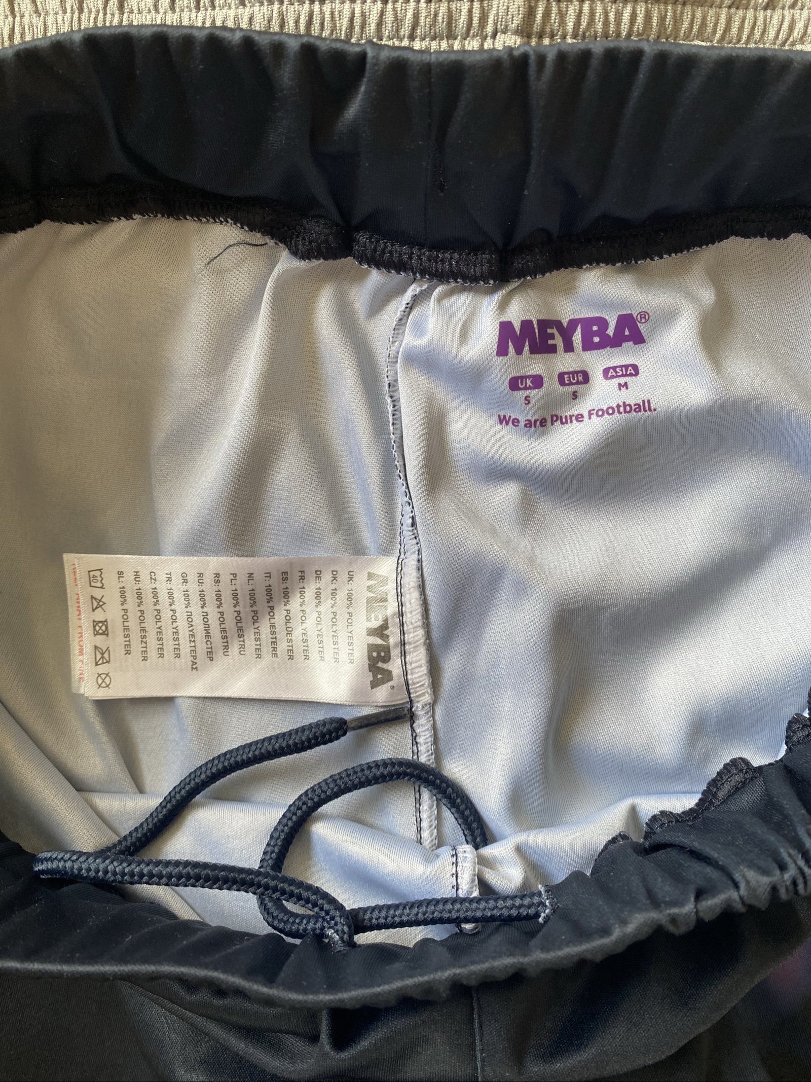 Meyba Navy & Purple Print Sports Shorts - Size S image 8