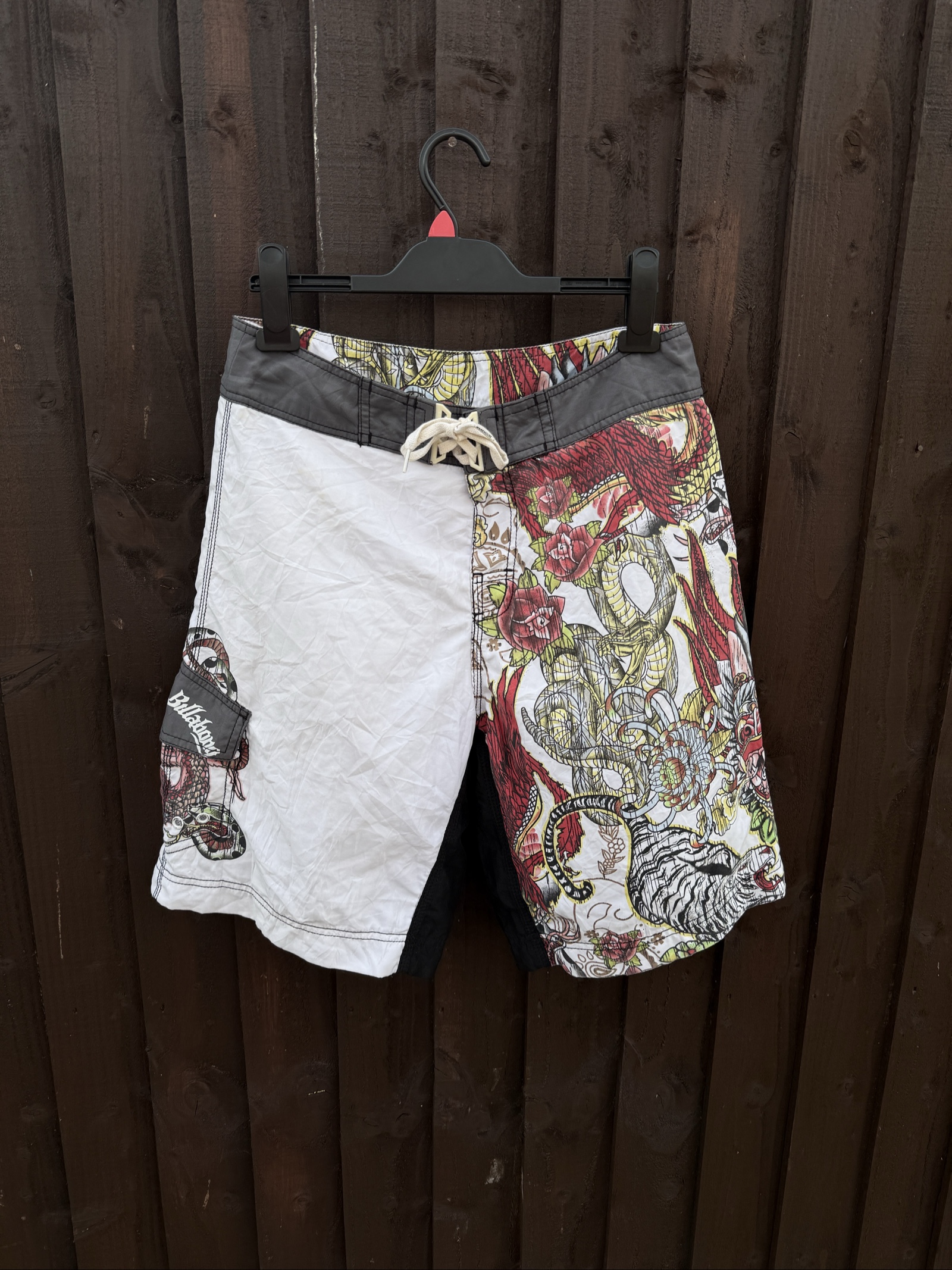 Billabong Multi-Colour Japanese Tattoo Print Board Shorts