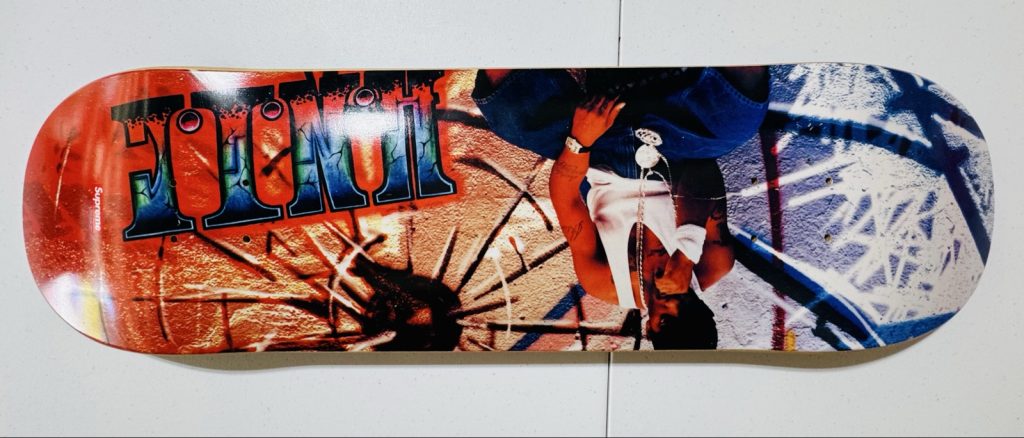 Supreme Prodigy HNIC skateboard deck from the SS21 collection