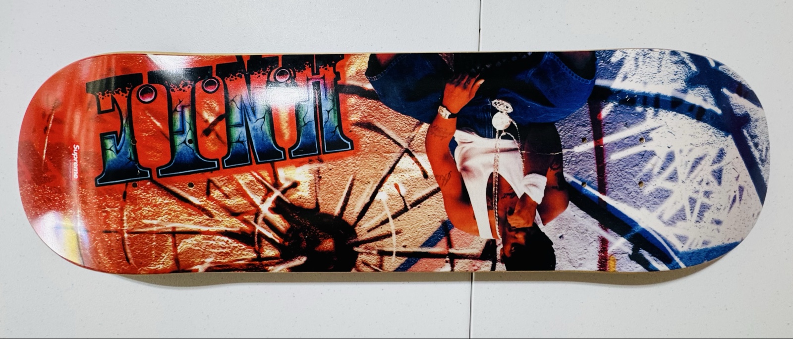 Supreme Prodigy HNIC skateboard deck from the SS21 collection