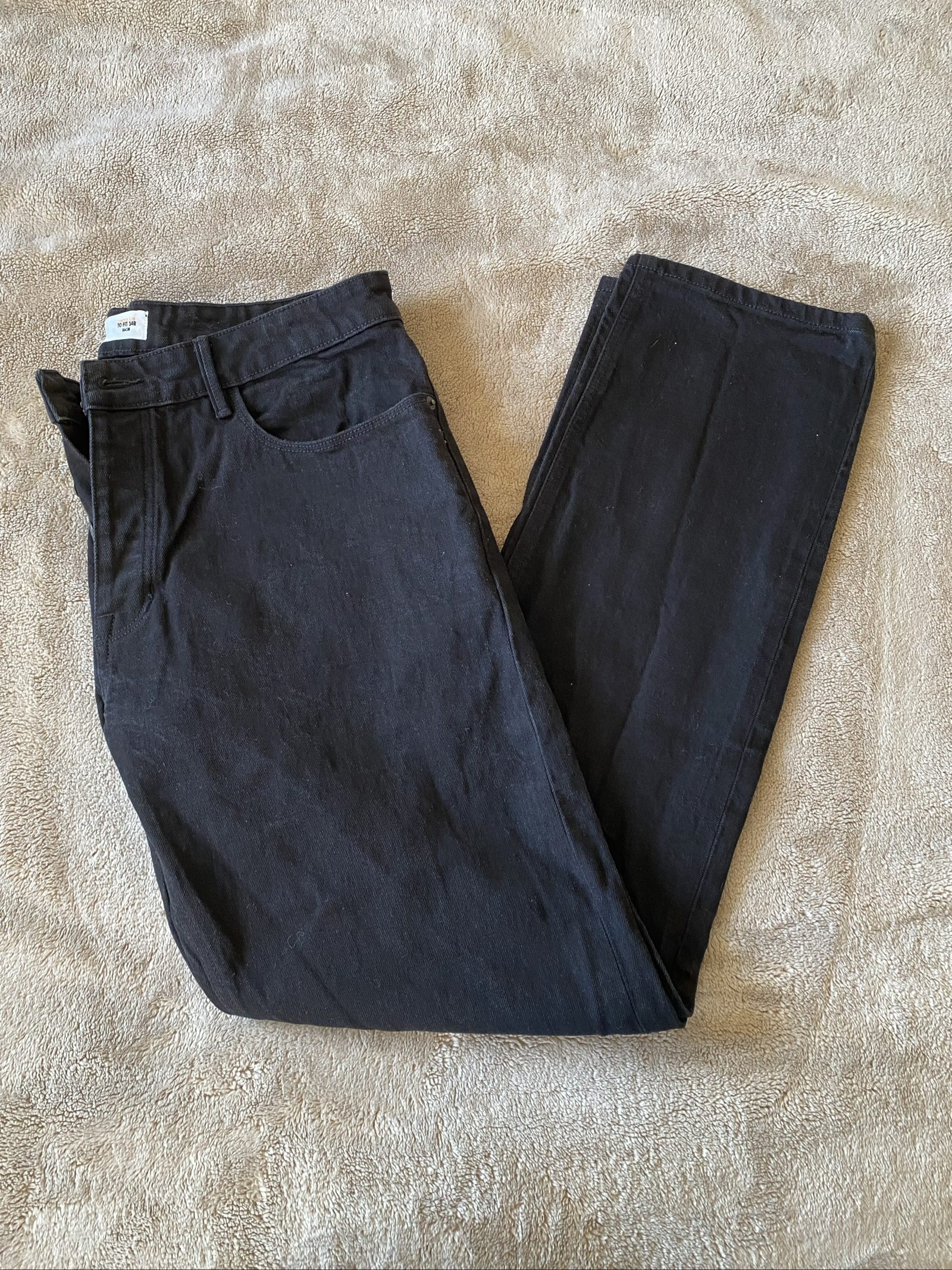 Burton Stretch Slim Fit Black Jeans - Size 34R image 4