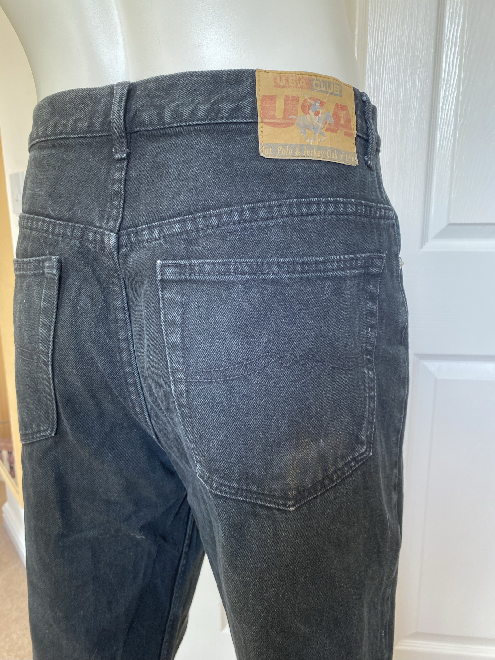 U.S. Polo Assn. Black Jeans - Size W36 L32 image 4