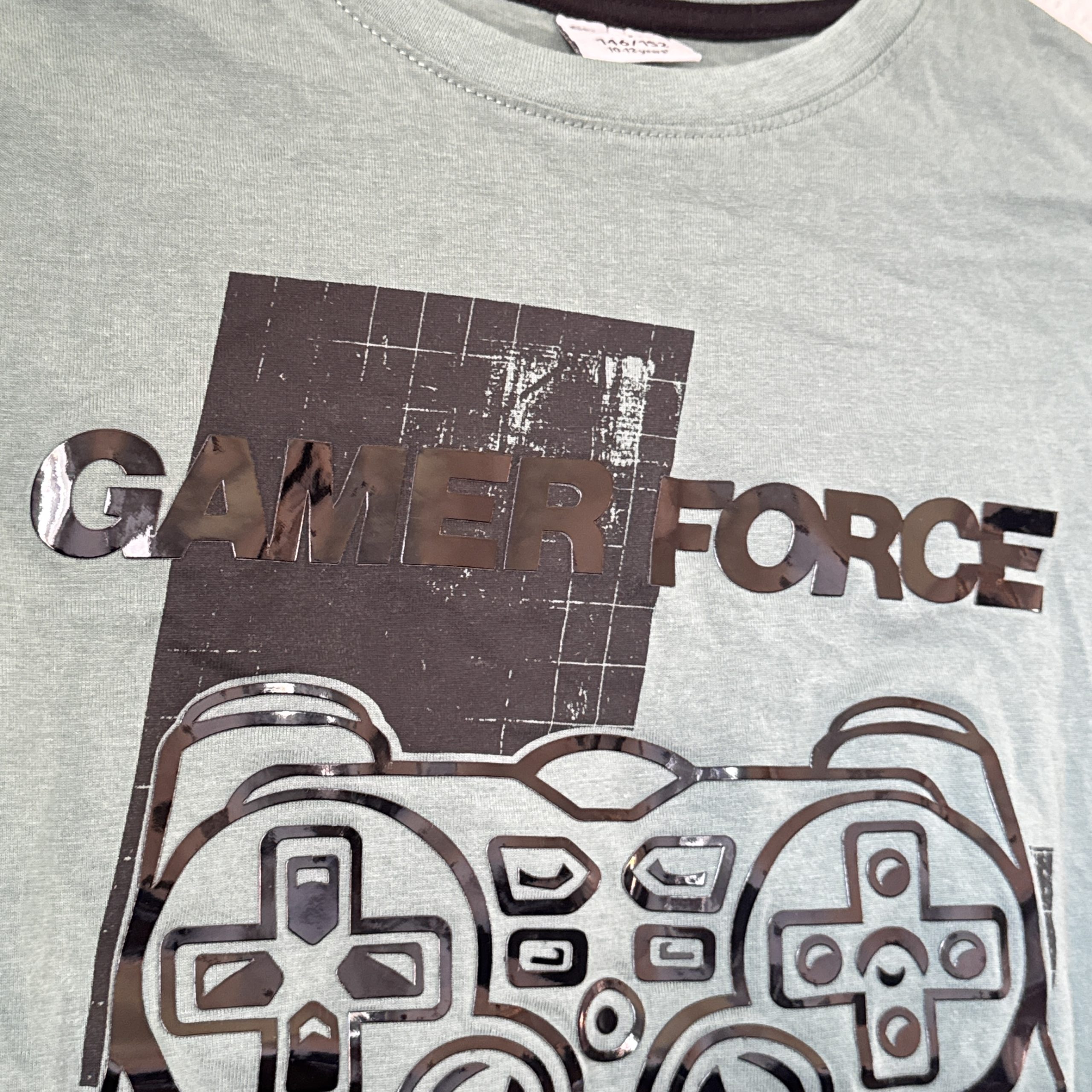 C&A Green Game Force Long Sleeve T-Shirt Kids 128 2337 image 7