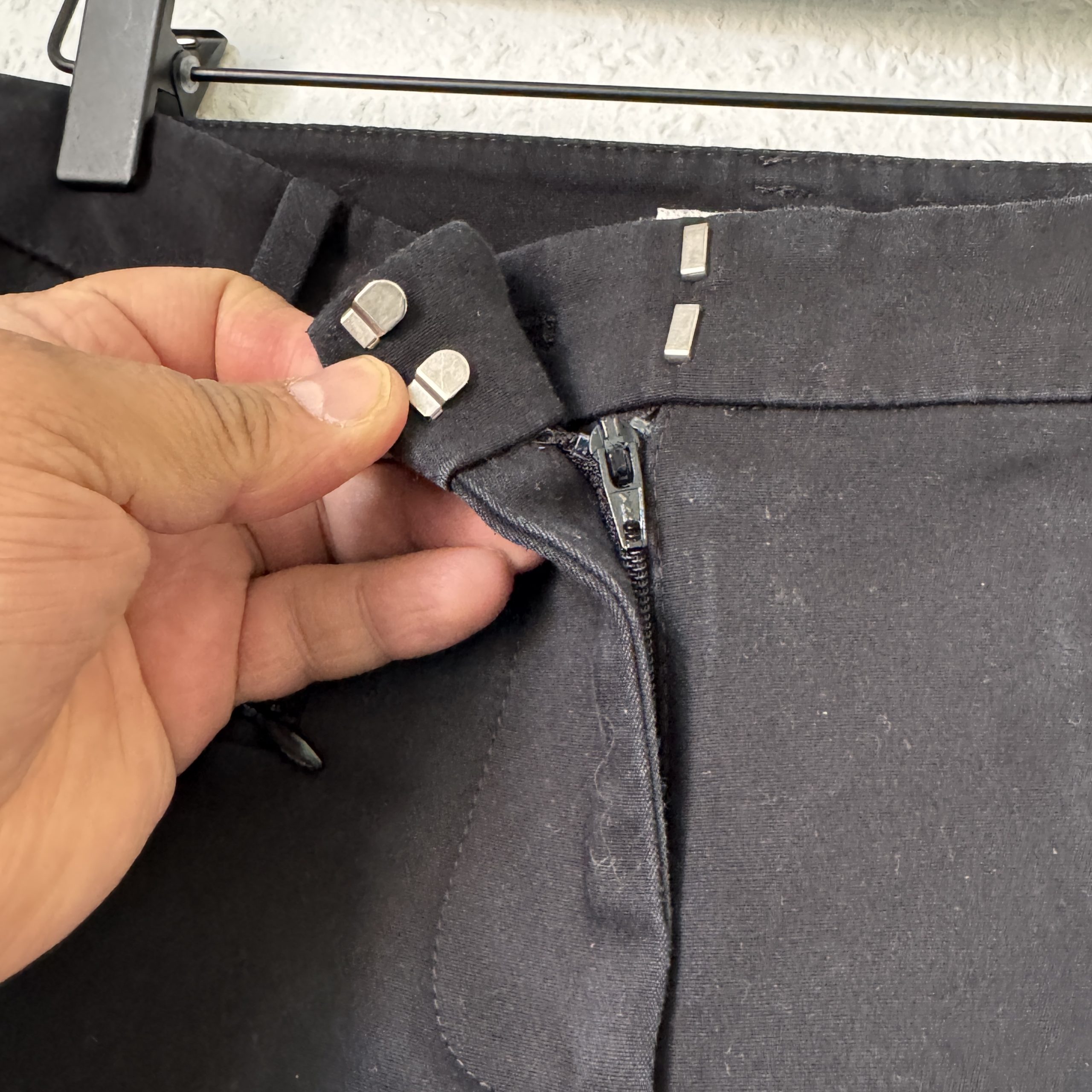 Maison Scotch Black Slim Trousers UK 12 with Zipper Pockets 2345 image 5