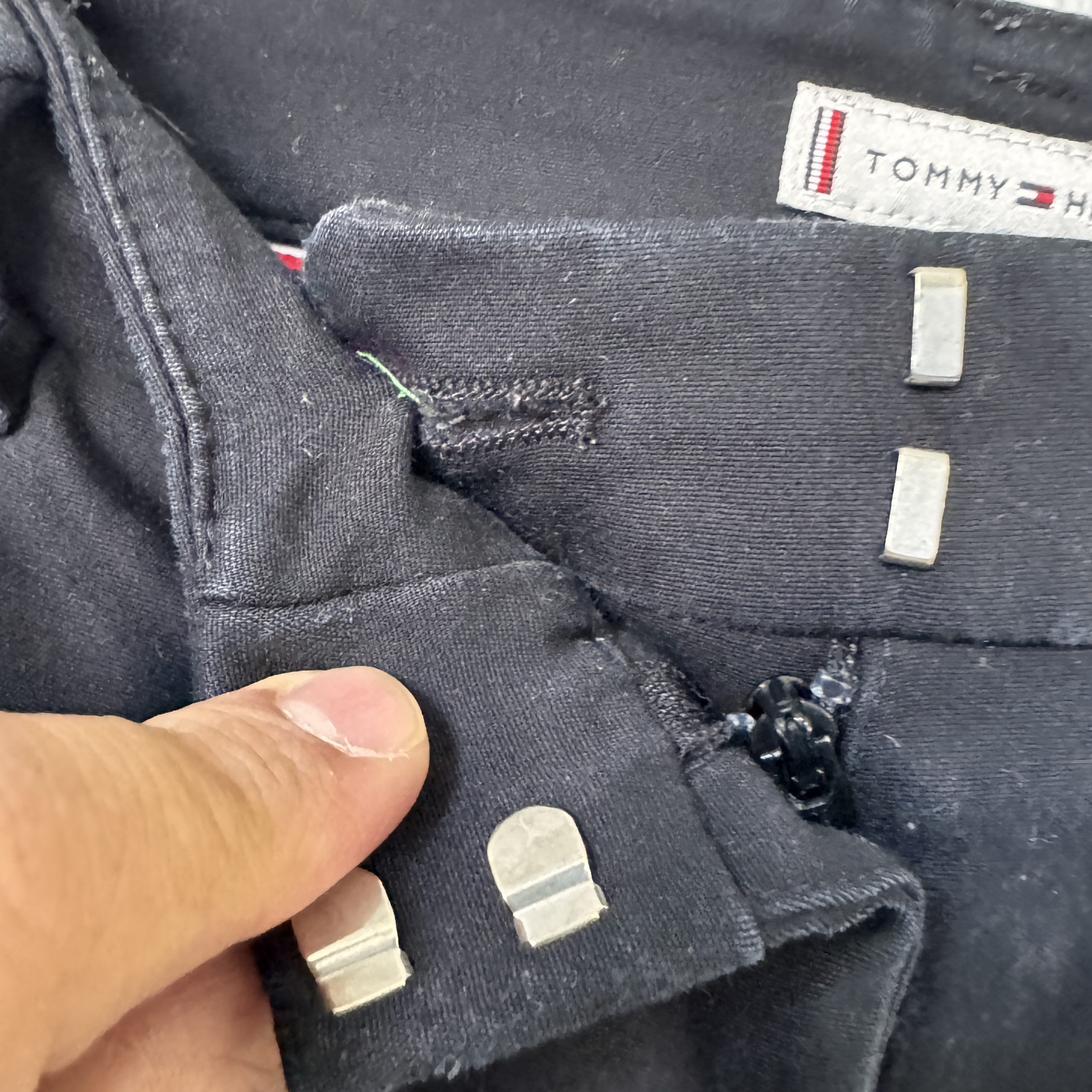 Maison Scotch Black Slim Trousers UK 12 with Zipper Pockets 2345 image 7