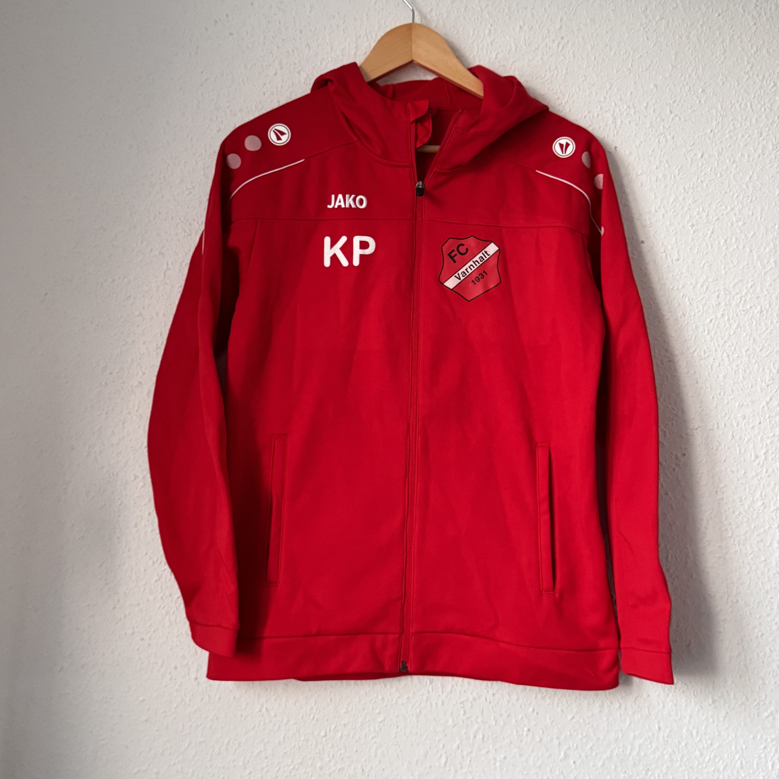 Jako Red Football Club Varnhalt Hoodie Jacket Unisex M 2368