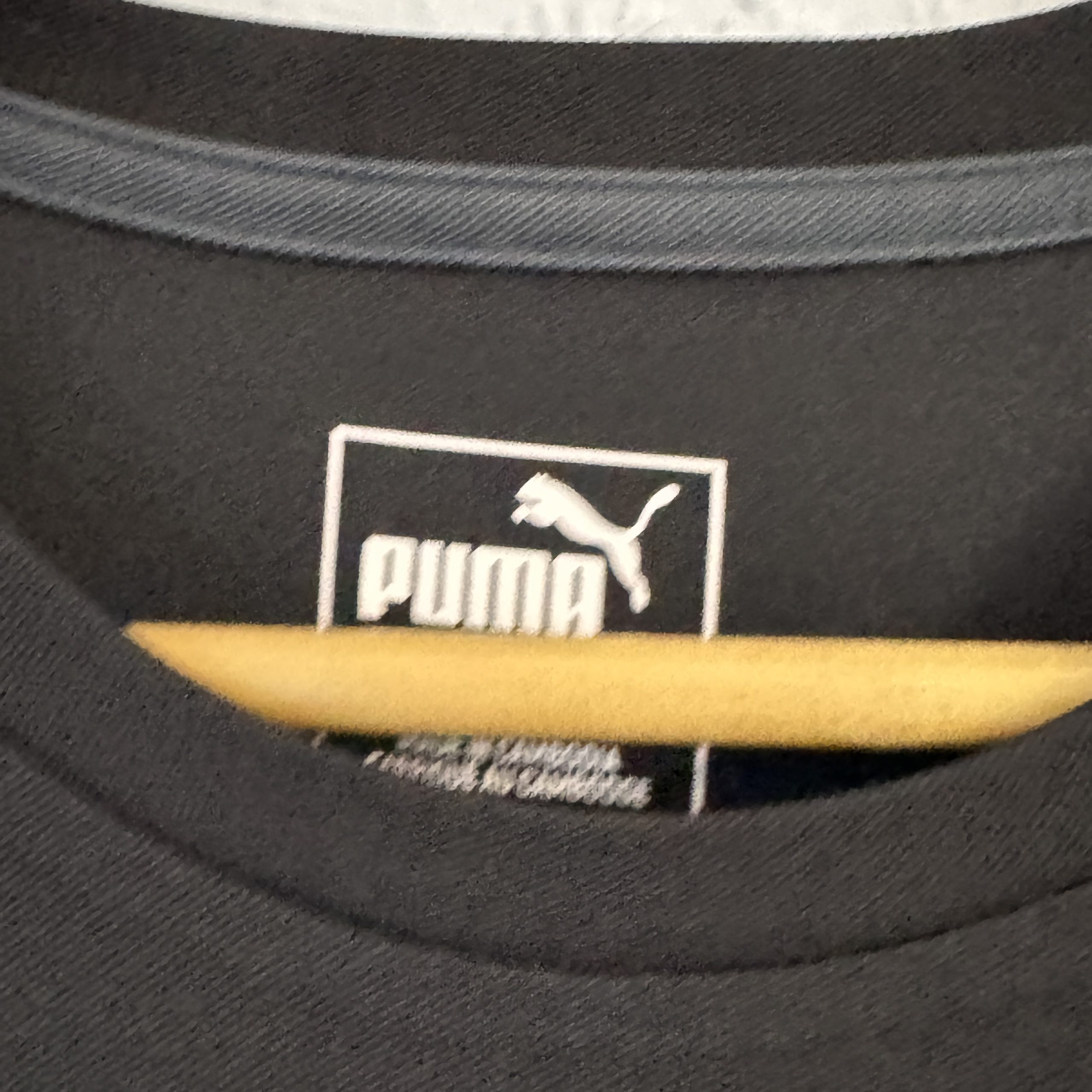 Puma Black & Grey Football Jersey Medium DryCELL 2380 image 8