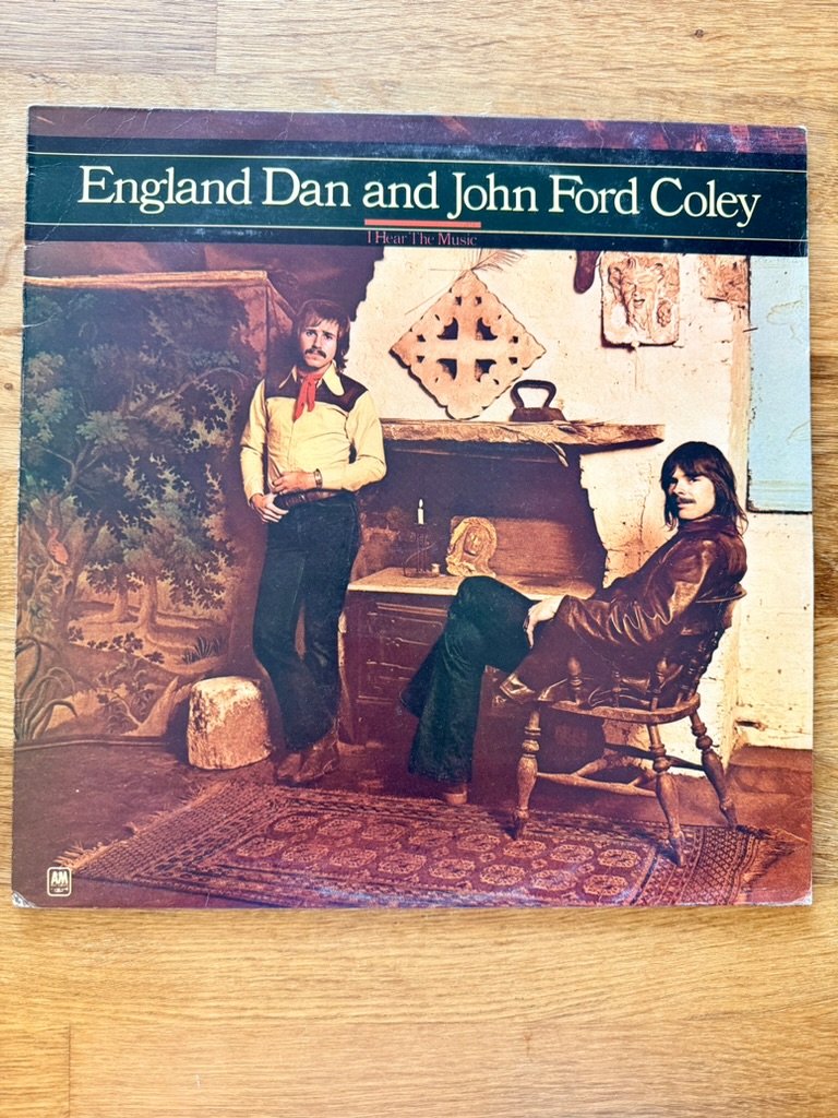 England Dan and John Ford Coley Hear The Music Vinyl LP Album Used Good