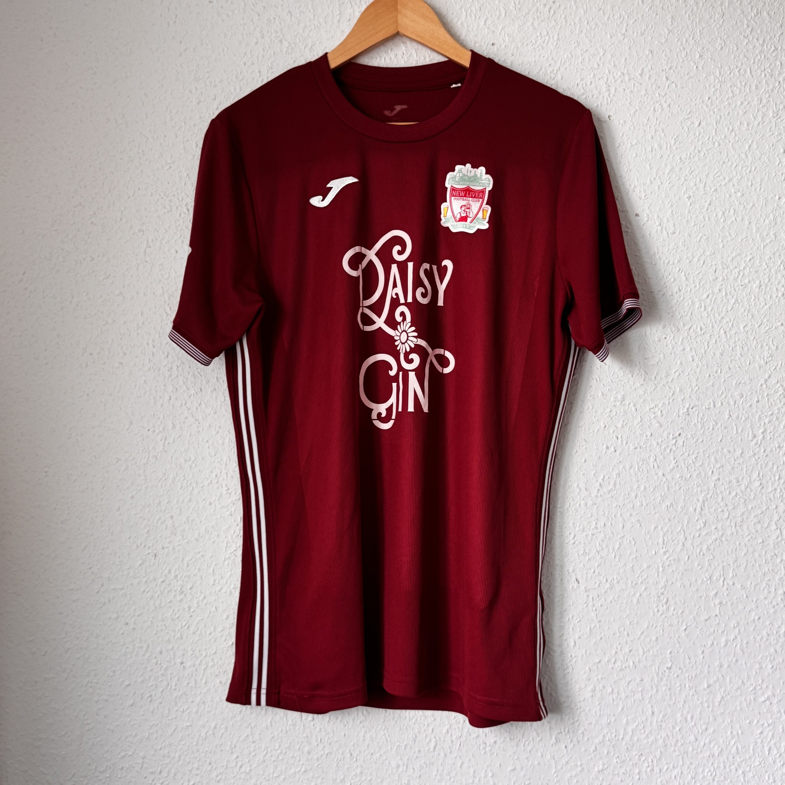 Joma Burgundy New Liver Football Club Jersey M 2384